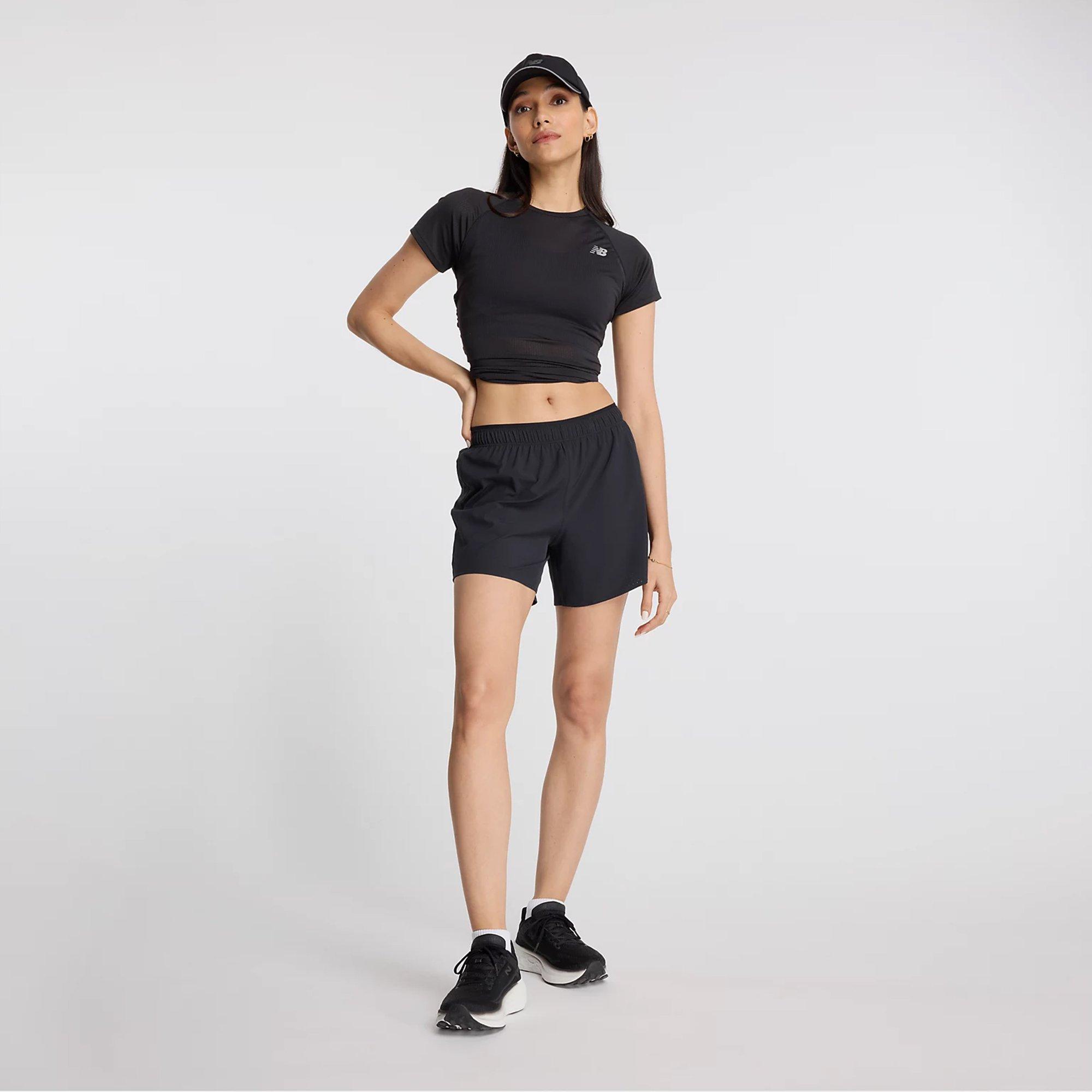 Black - New Balance - NB RC Short 5in Ld99 - 2