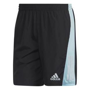 Blk/Blue/R.Silv - adidas - Own The Run Mens Shorts - 1
