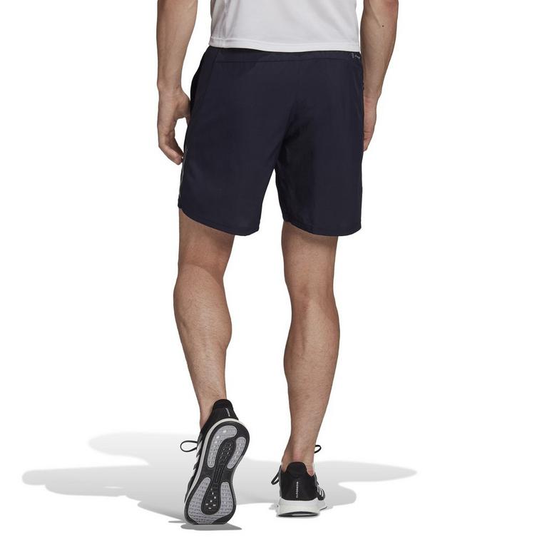 Legend Ink/Silv - adidas - Own The Run Mens Shorts - 3