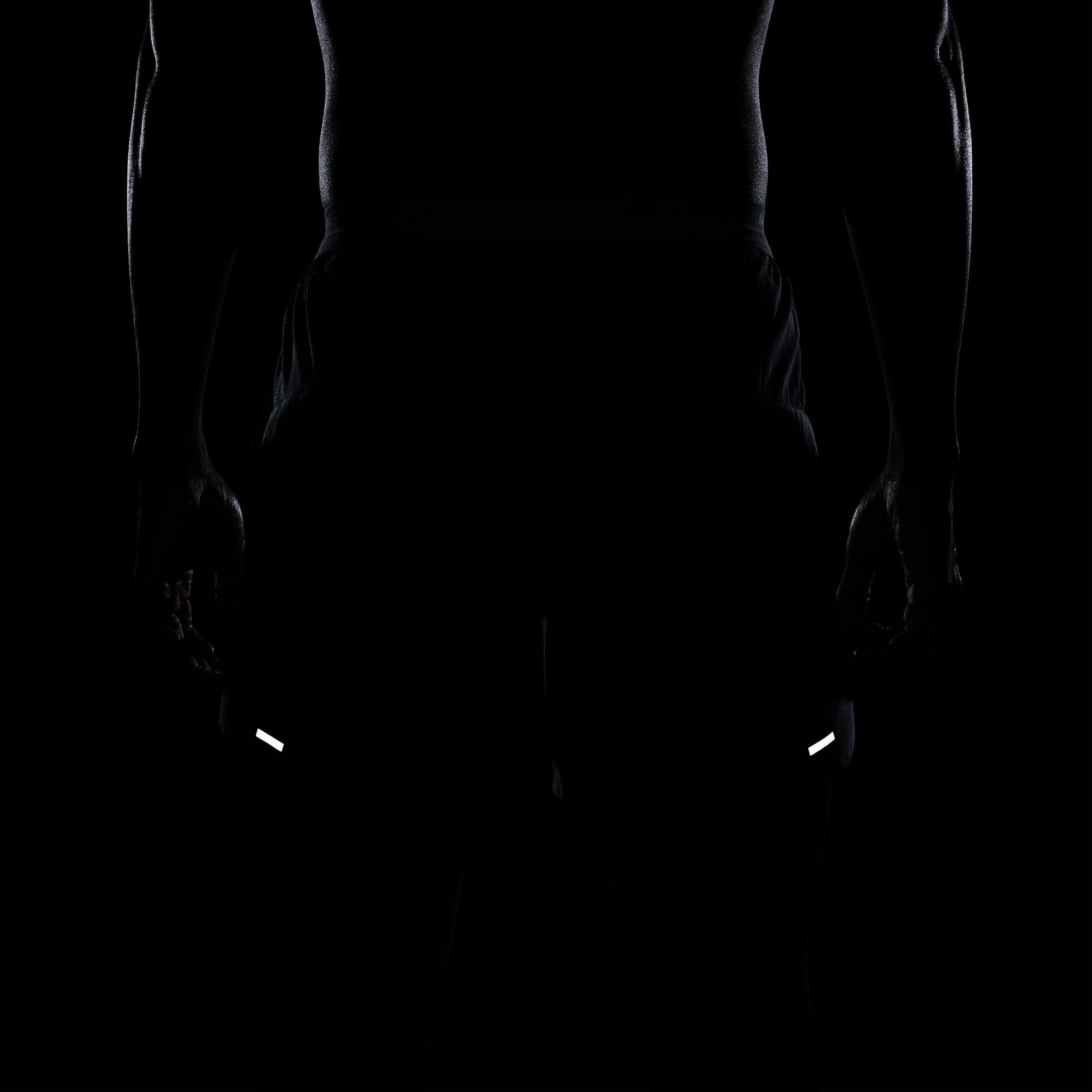 S.Grey/Blk/Silv - Nike - Dri-FIT Stride Mens Running Shorts - 8
