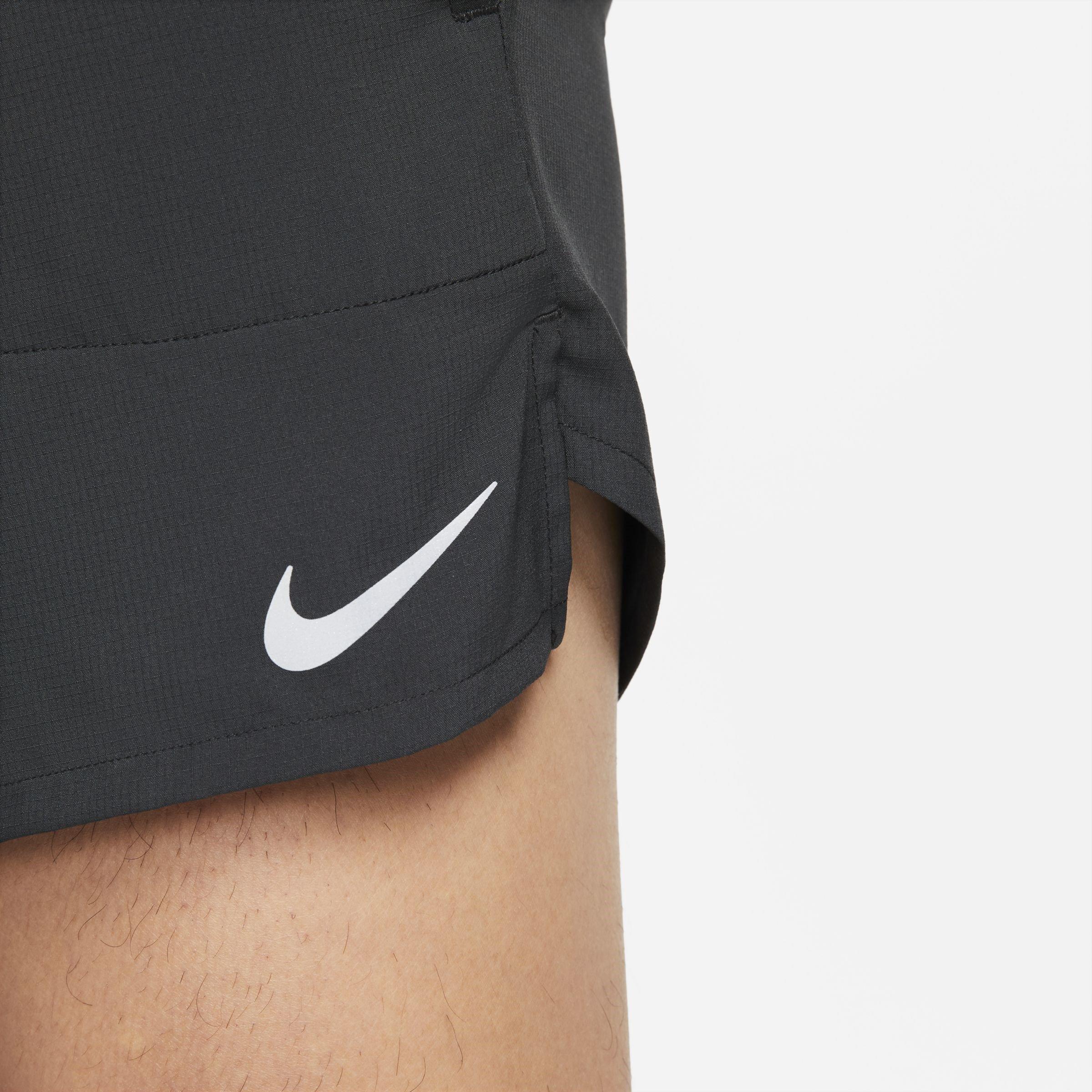 Black/R.Silver - Nike - Dri-FIT Stride Mens Running Shorts - 5