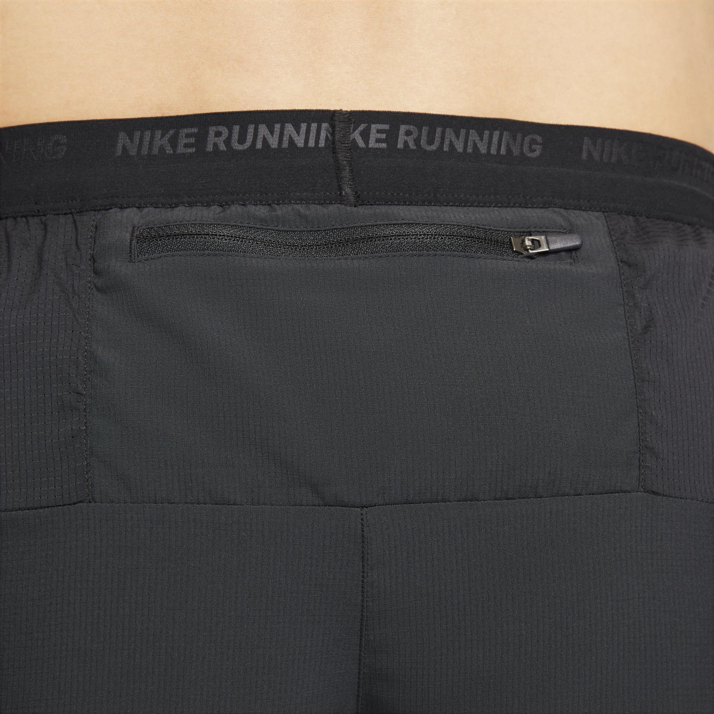Black/R.Silver - Nike - Dri-FIT Stride Mens Running Shorts - 6