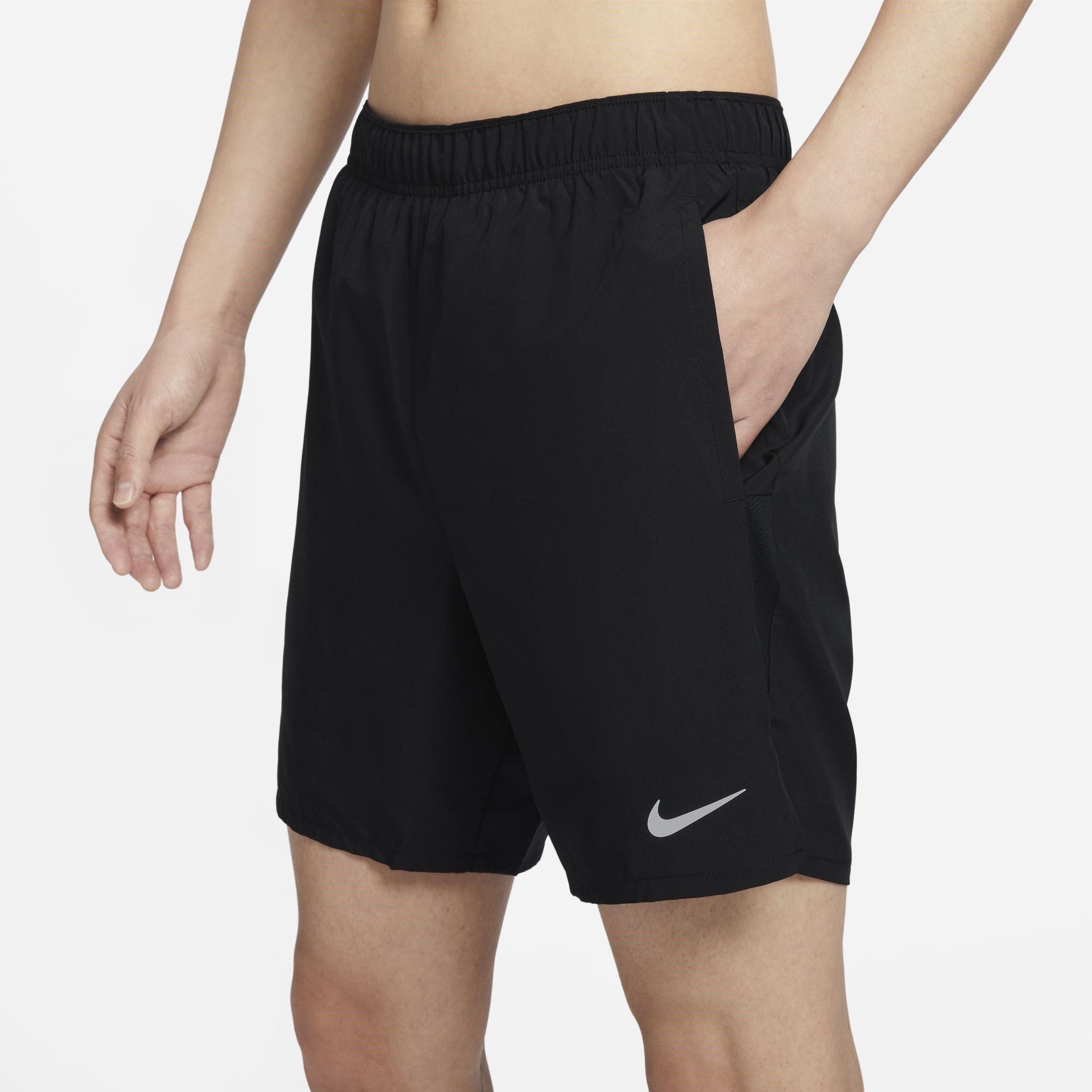 Black/R.Silver - Nike - Challenge 7 Inch 2-In-1 Shorts Mens - 4