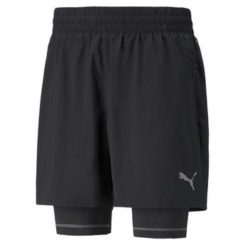Puma Graphic 2 In 1 Mens Performance Shorts