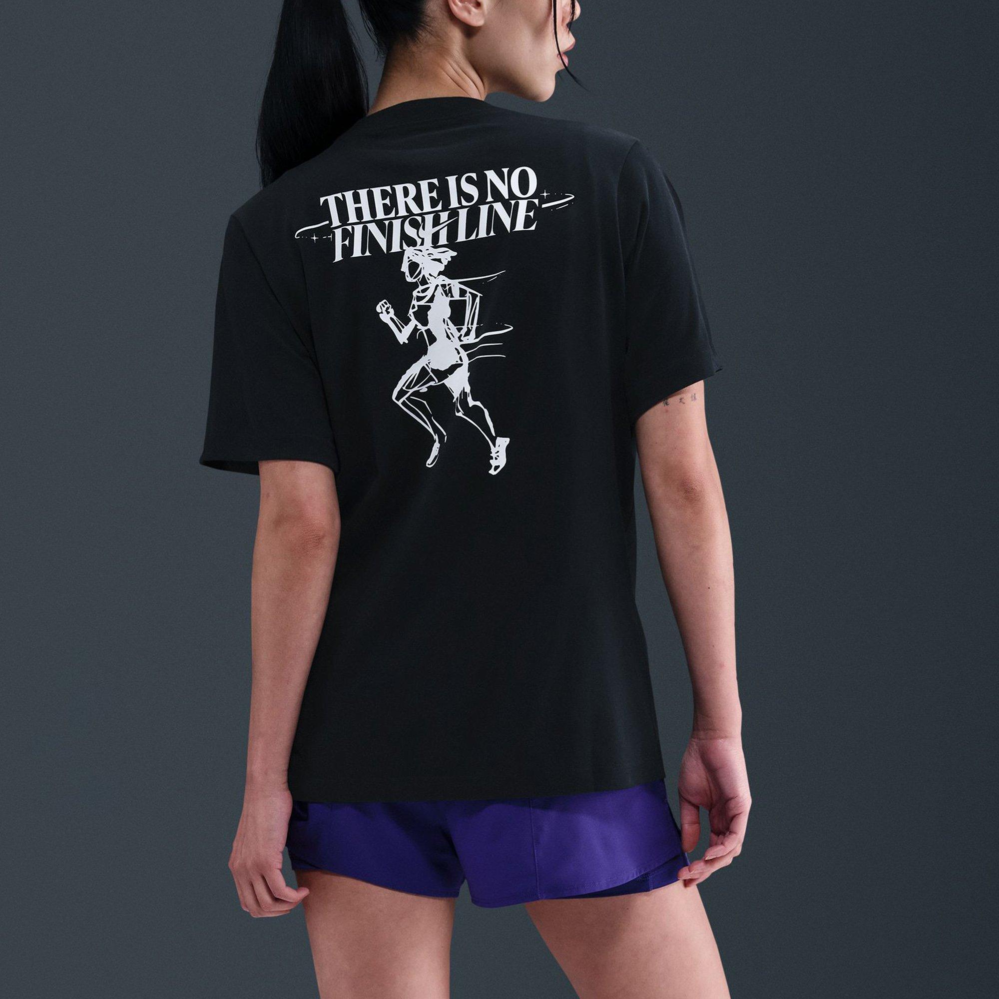Black/White - Nike - Nike SS Swift Tee Ld99 - 1