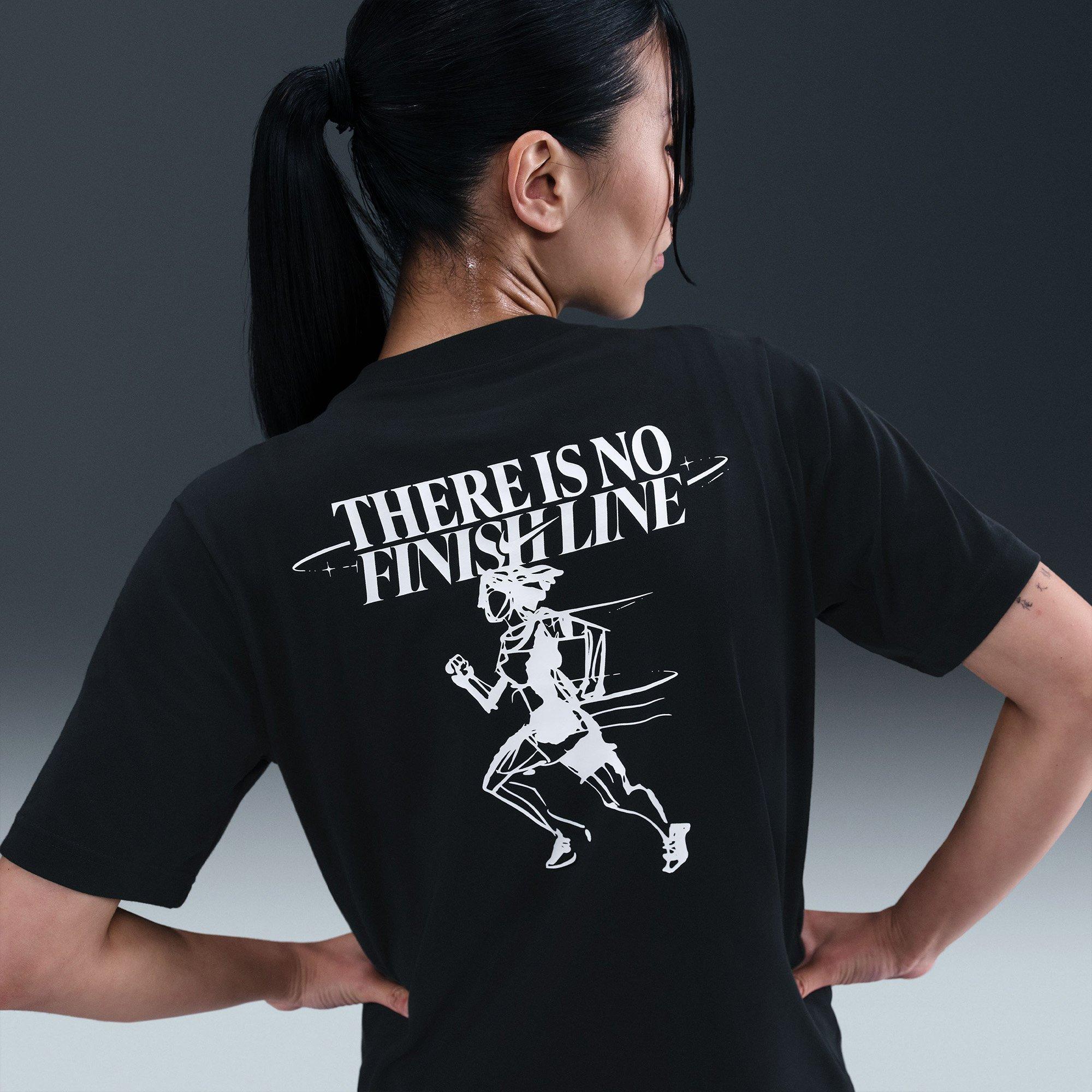 Black/White - Nike - Nike SS Swift Tee Ld99 - 4