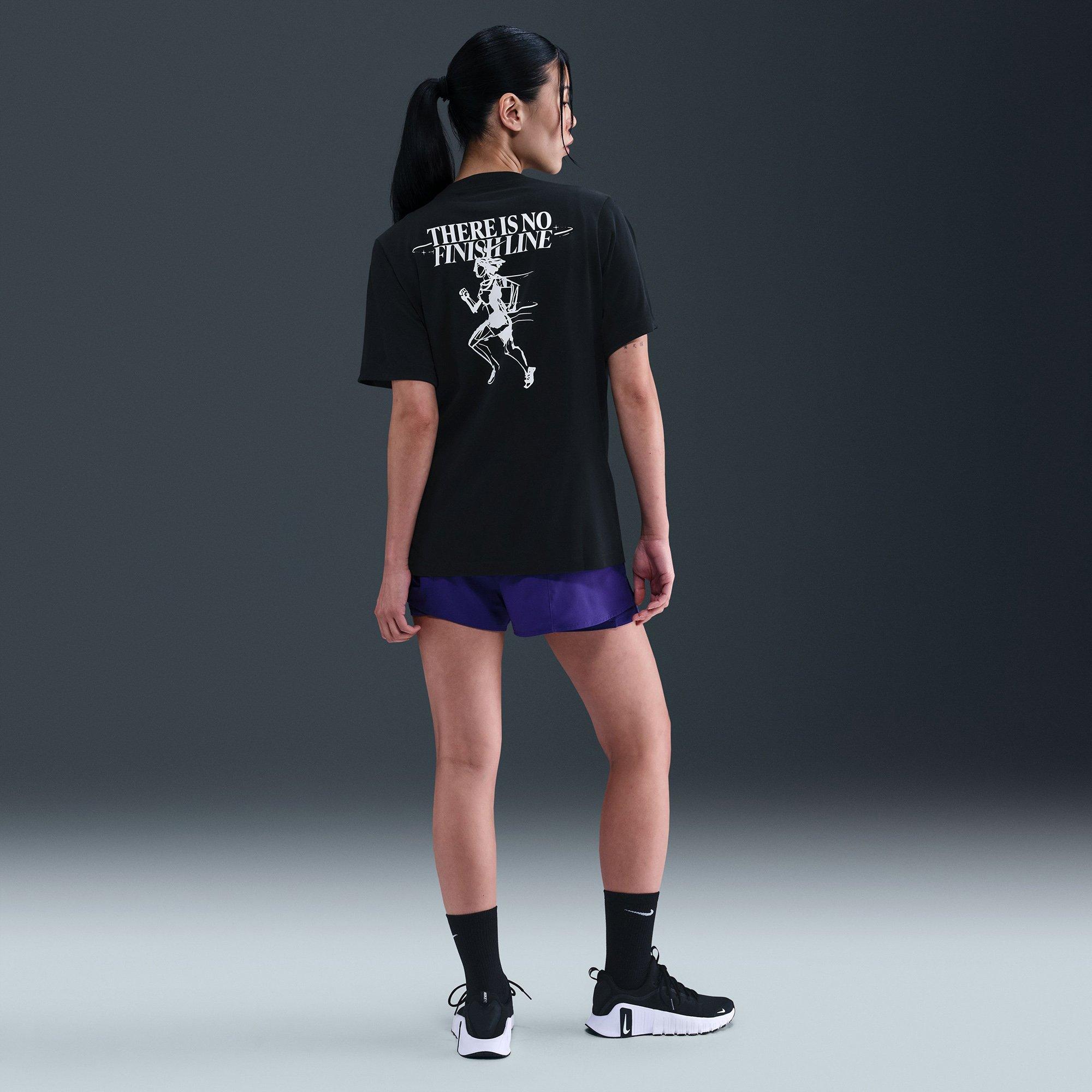 Black/White - Nike - Nike SS Swift Tee Ld99 - 6