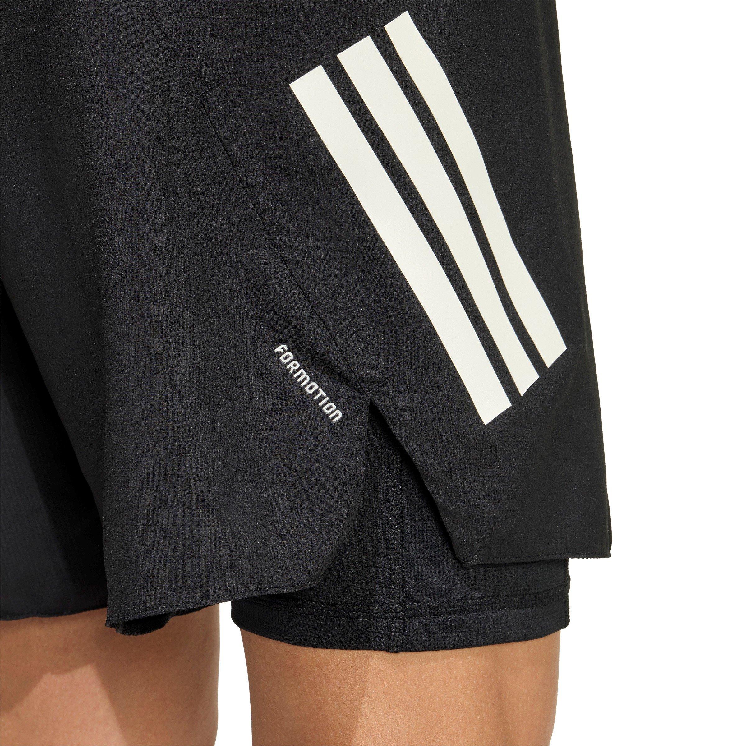 Black - adidas - Adidas 365 2in1 Sht Sn64 - 4