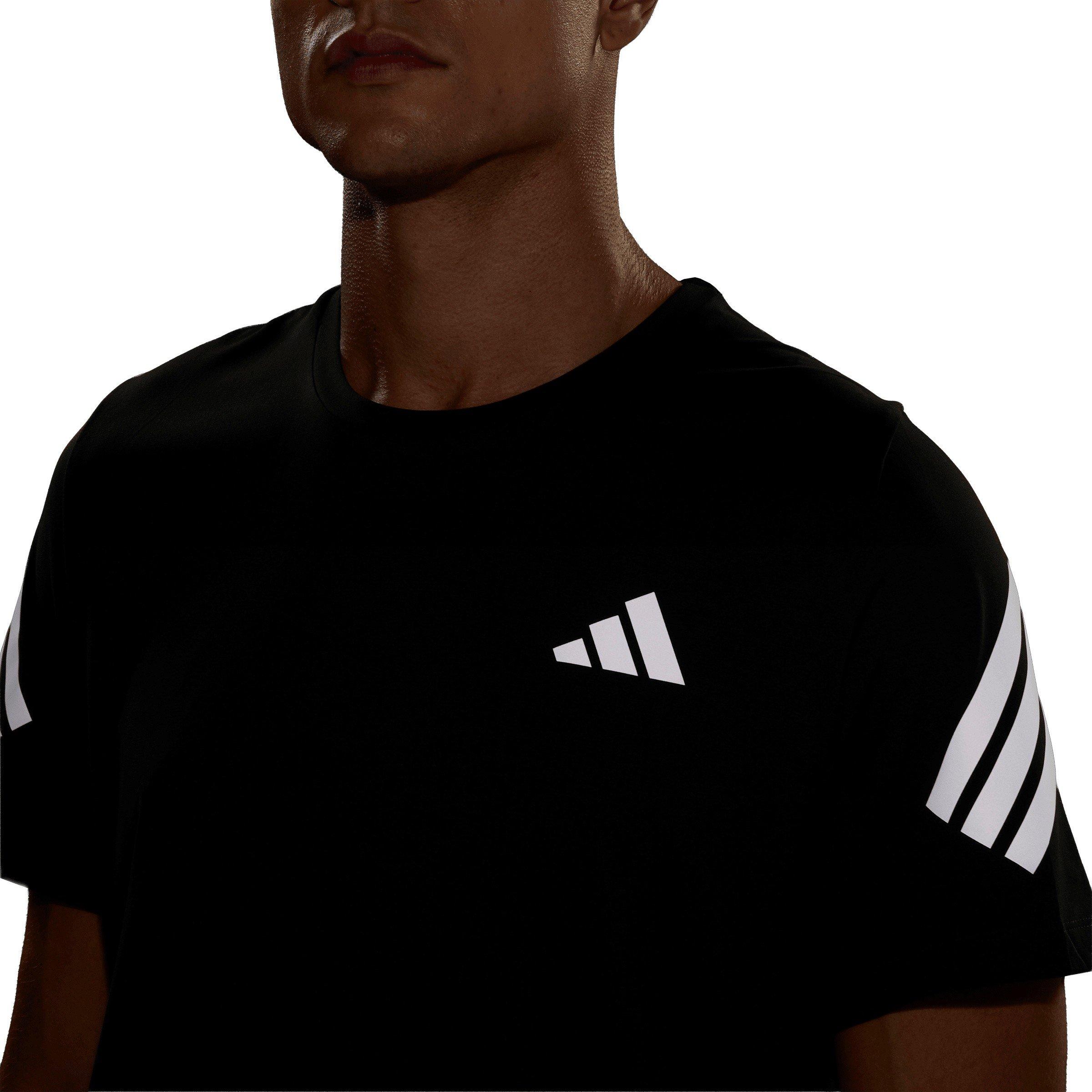 Black - adidas - Men's 365 AEROREADY Short-Sleeve Performance T-Shirt - 6