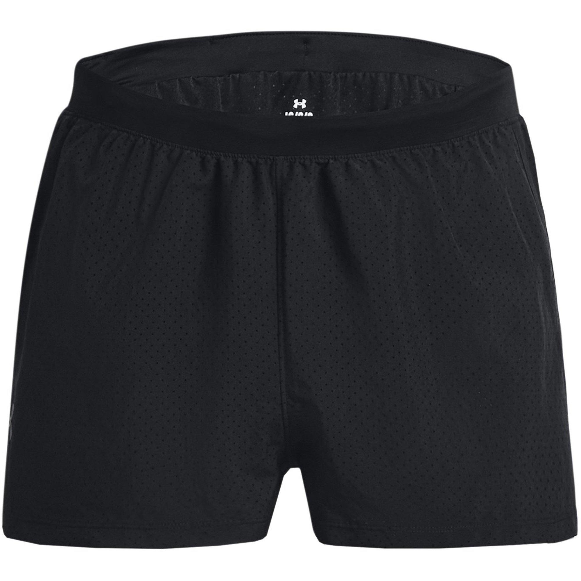 Blk/Reflective - Under Armour - Launch Split Performance Shorts Mens - 1