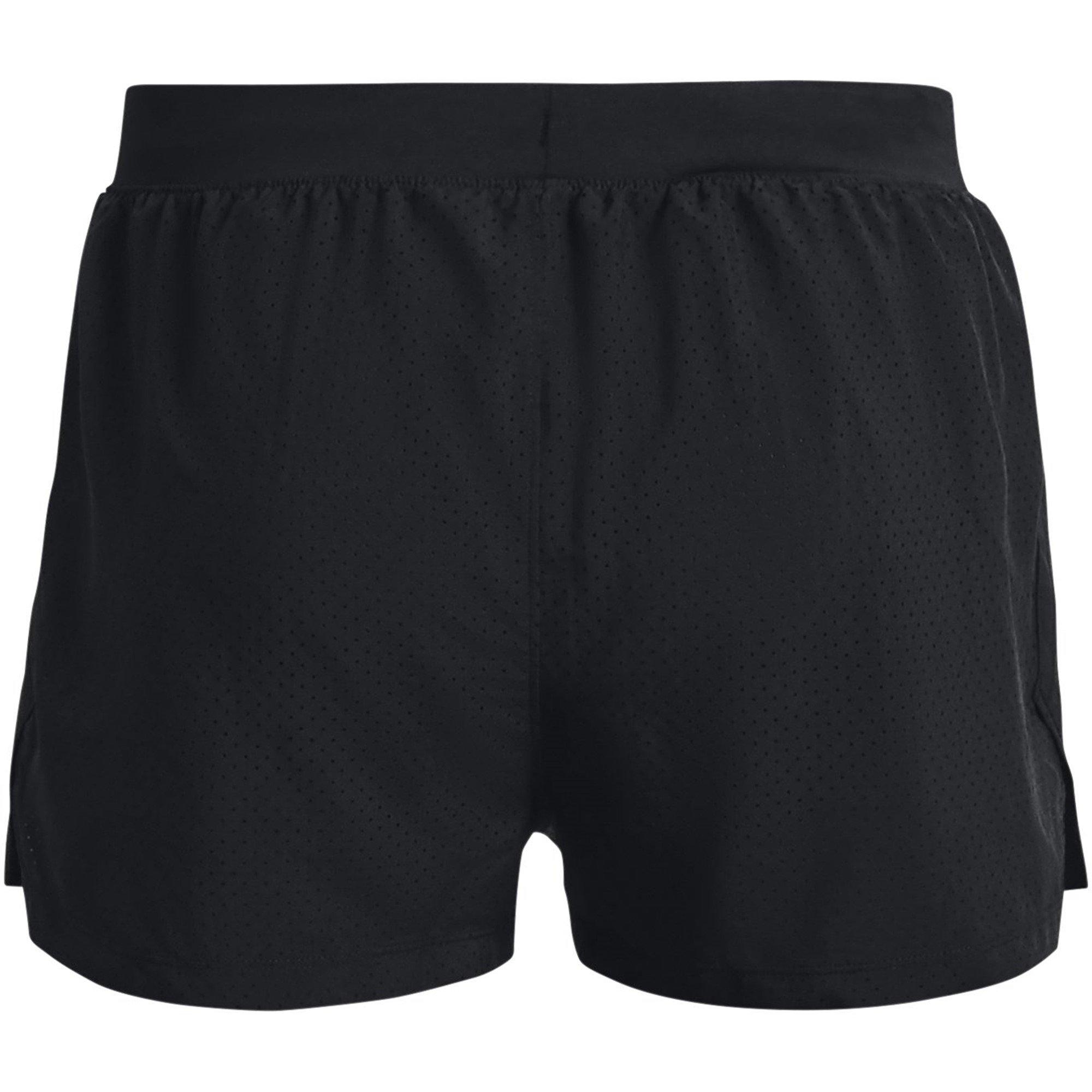 Blk/Reflective - Under Armour - Launch Split Performance Shorts Mens - 8