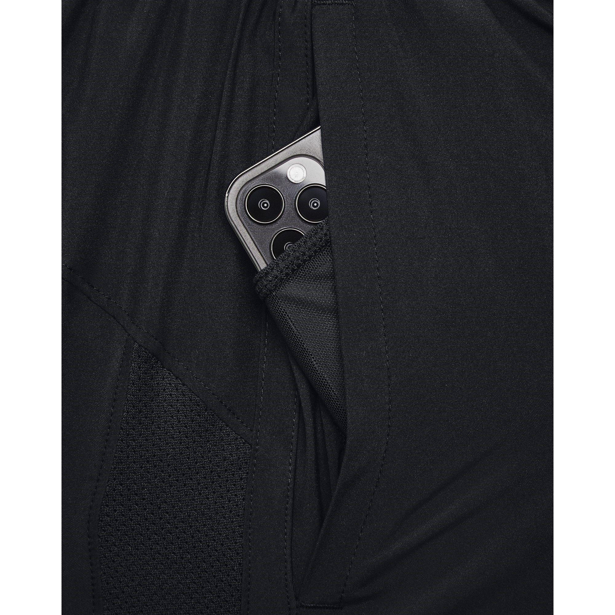 Blk/Reflective - Under Armour - Launch 5 Shorts Mens - 15