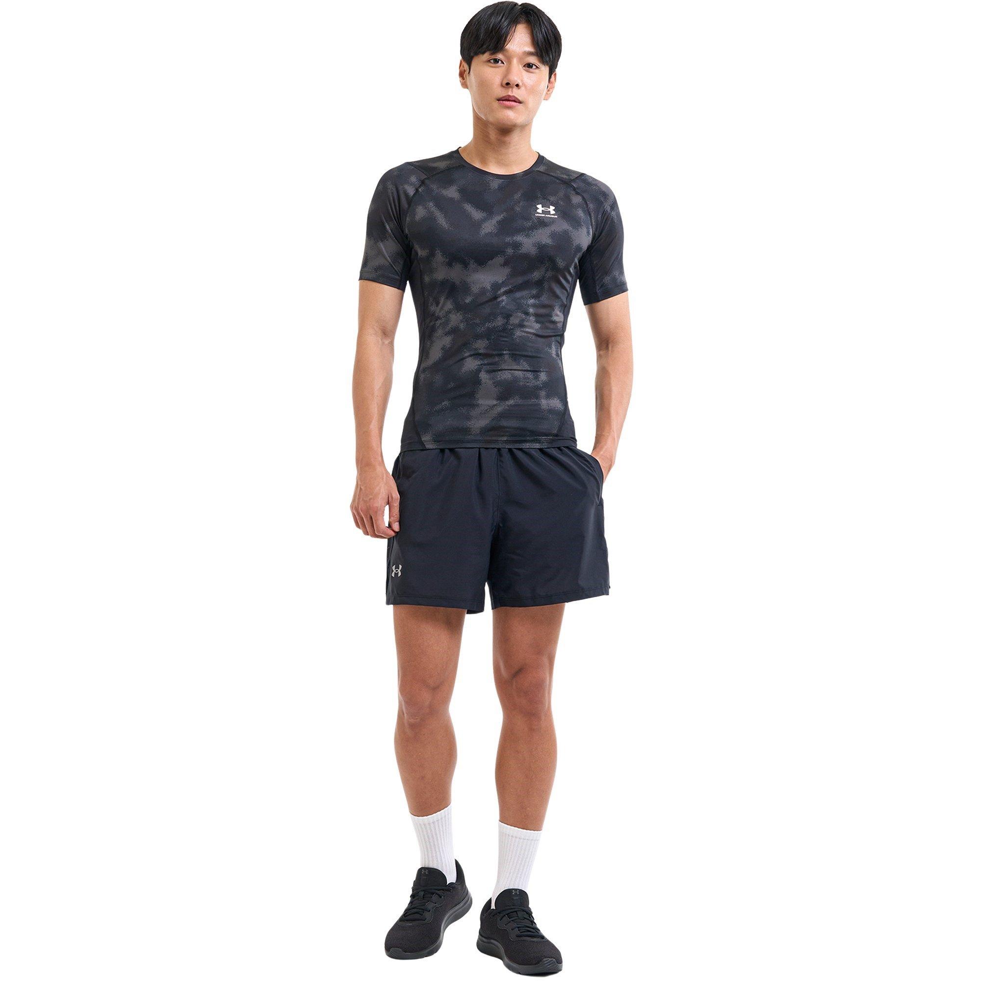 Blk/Reflective - Under Armour - Launch 5 Shorts Mens - 8