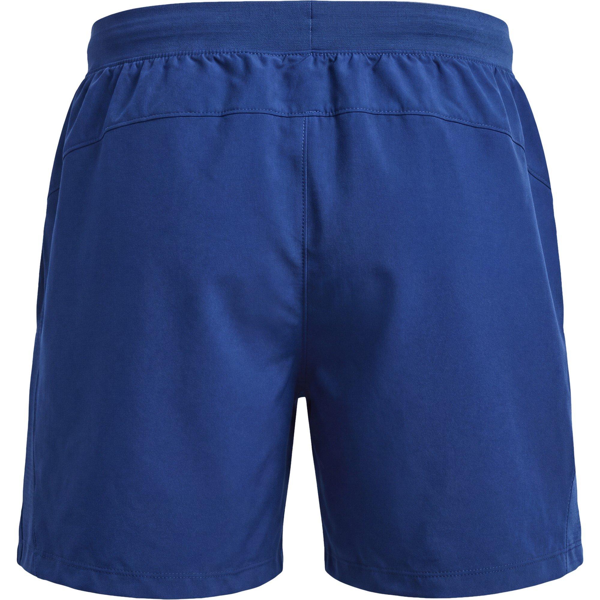 Navy/Reflective - Under Armour - Launch 5 Shorts Mens - 2