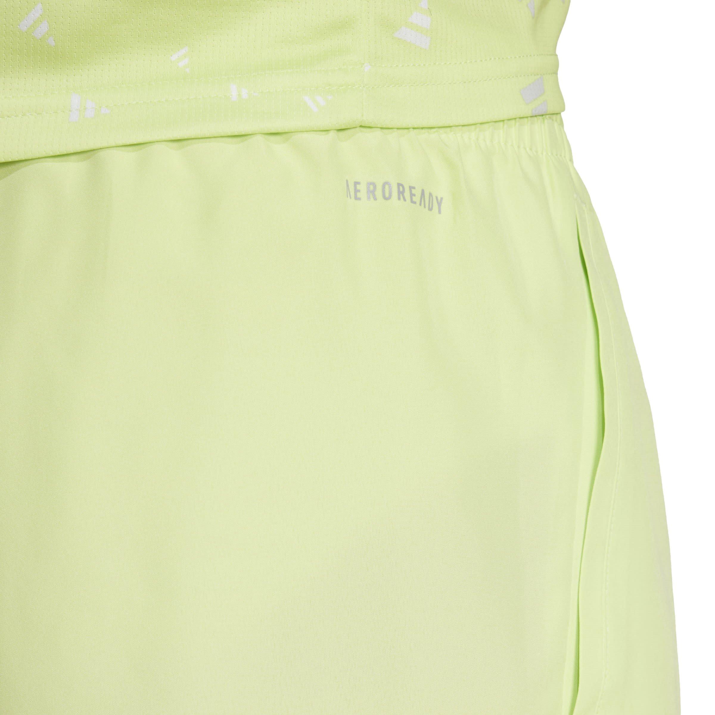Pulse Lime - adidas - Run It 5 Inch Mens Performance Shorts - 6