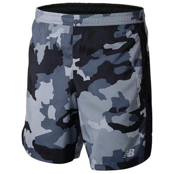 New Balance Printed Accelerate 7 Inch Mens Performance Shorts