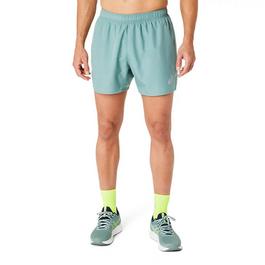 Asics Silver 5 Inch Mens Performance Shorts