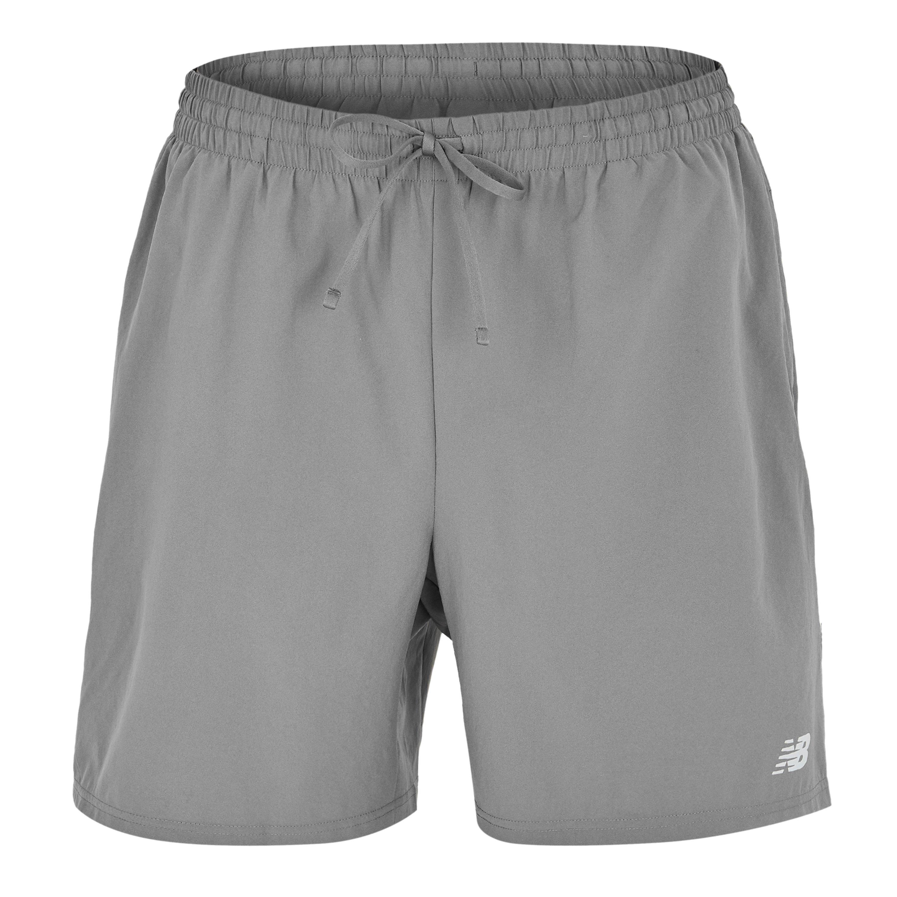 New Balance Men' Grey Nb 7 Inch Running Shorts in Size S, Sports Direct - Image 2