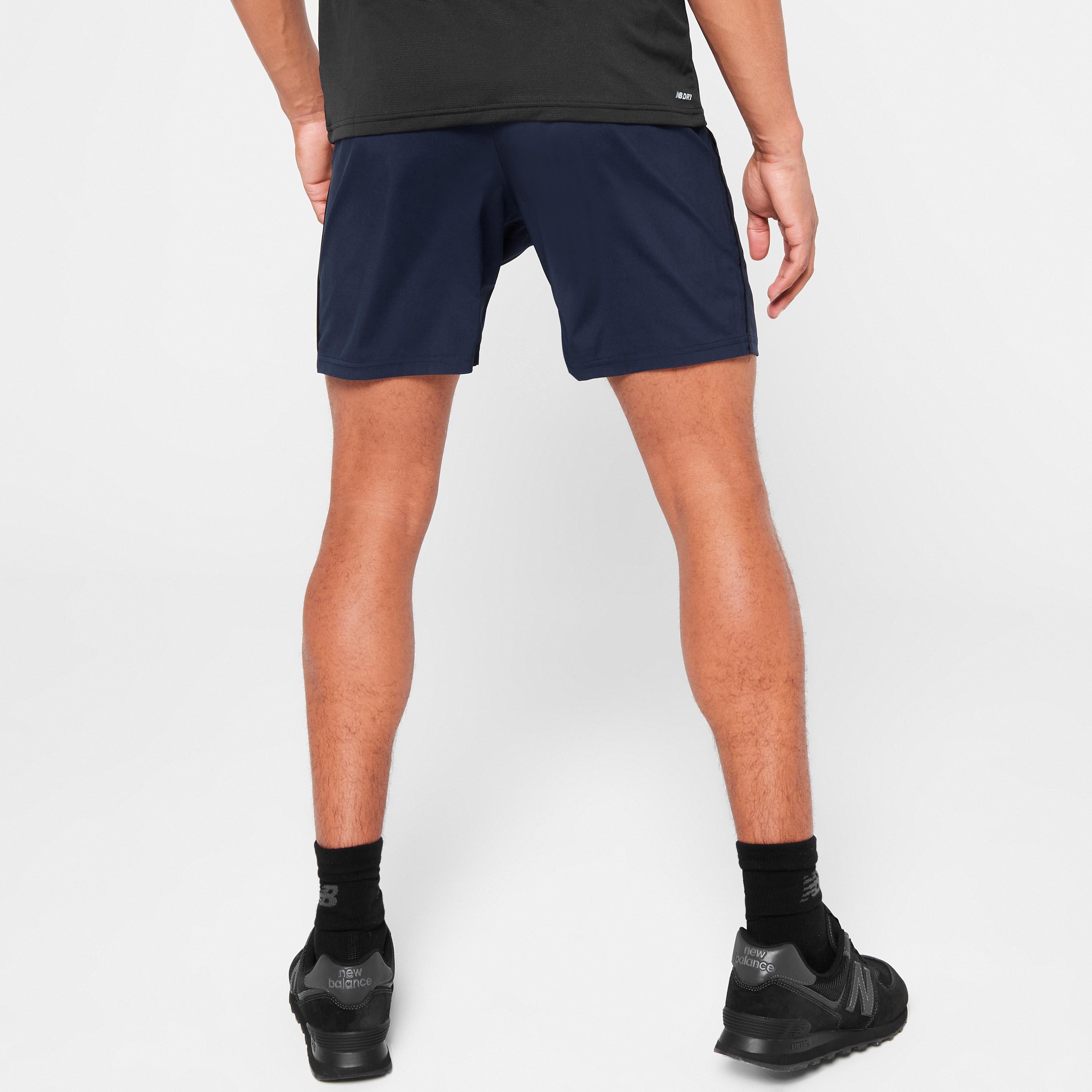 Navy - New Balance - NewBalance Accelerate 7 Inch Men's Shorts - 4