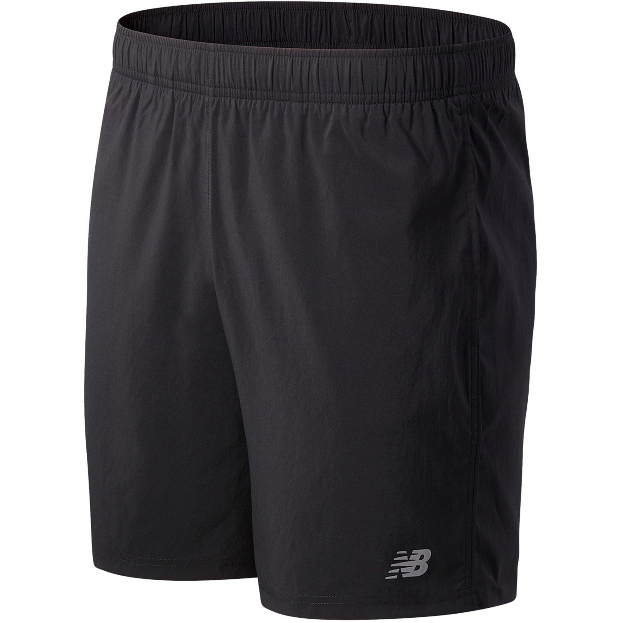 Black - New Balance - NB 7 inch 2in1 Running Shorts Mens - 1