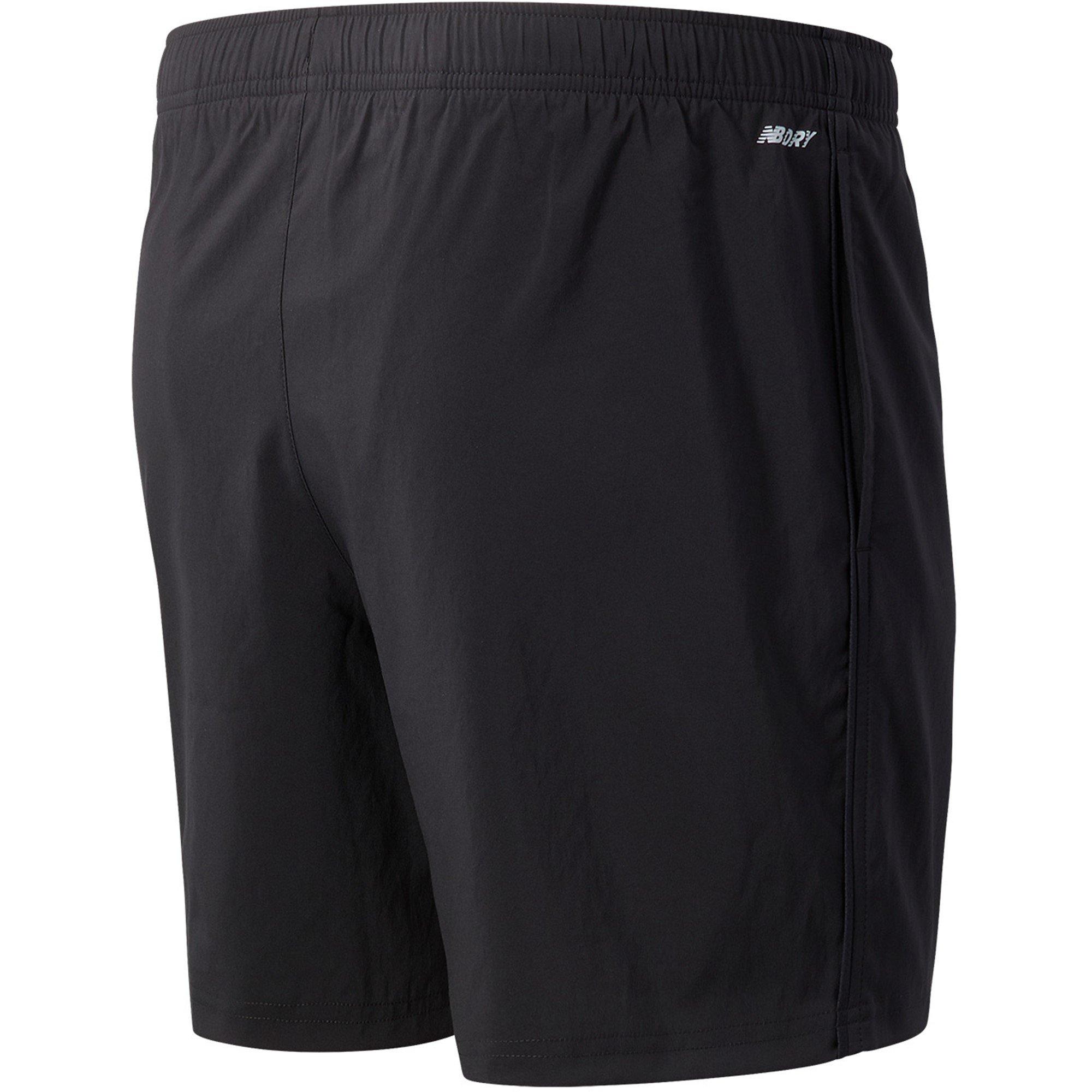Crna - New Balance - Balance 2 in 1 7 Inch Running Shorts Mens - 2