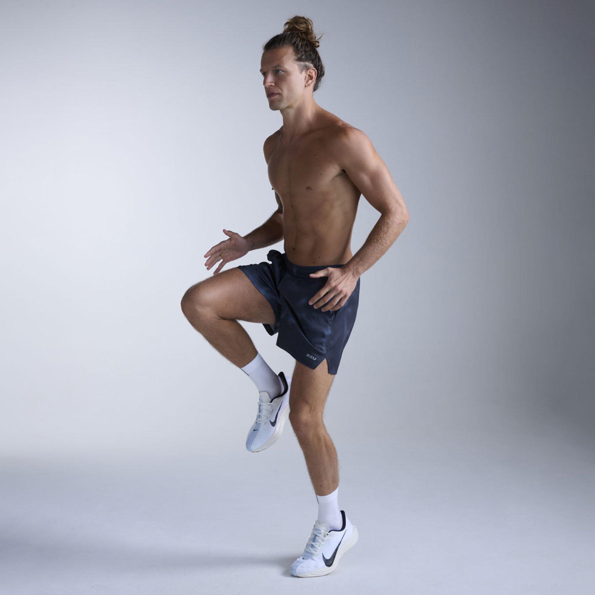 Midnight Marble - 2XU - Aero 5-Inch Shorts - 4