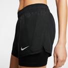Noir - Nike - 2in1 Shorts Ladies - 7