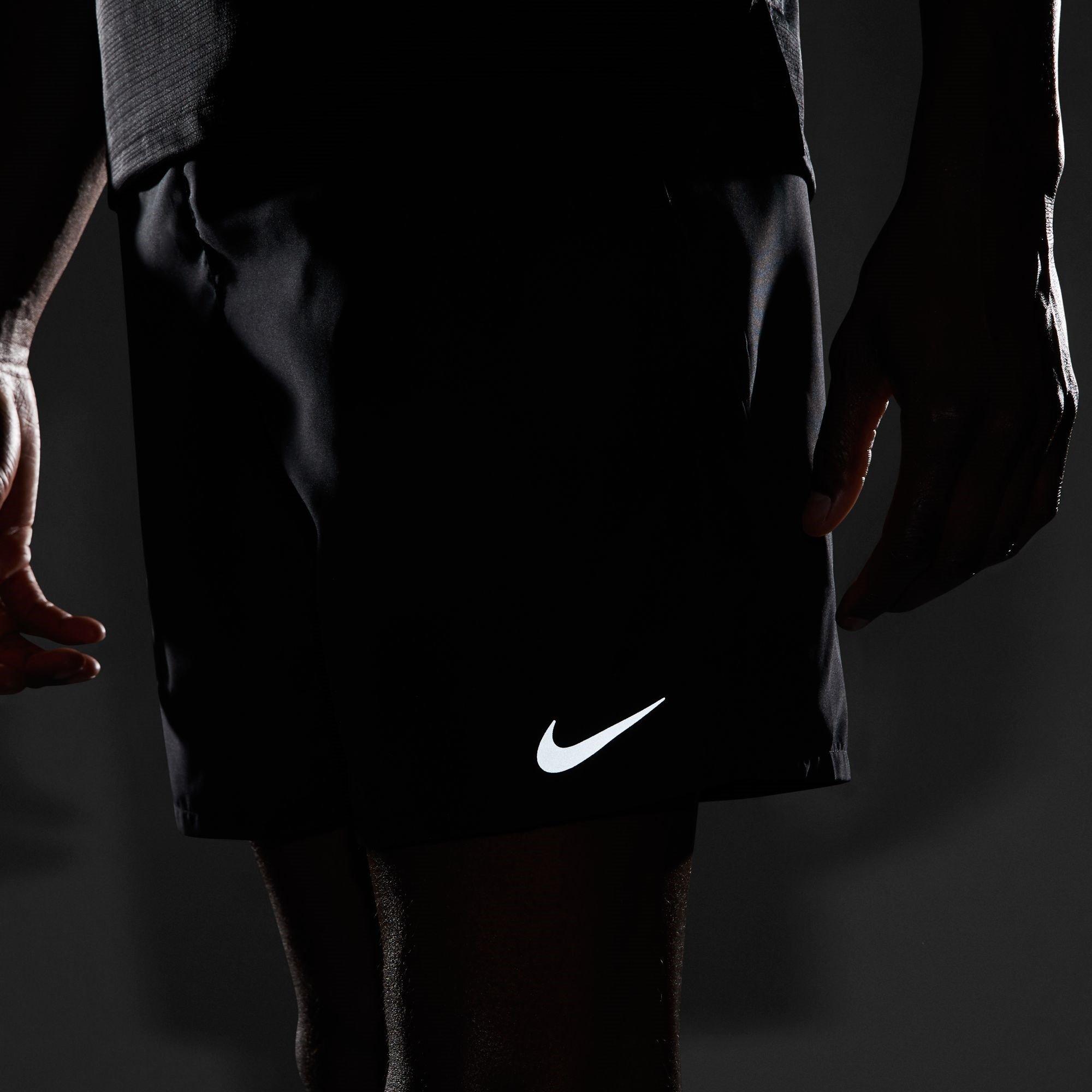 Schwarz/Weiß - Nike - Men's 7 Running Shorts - 11