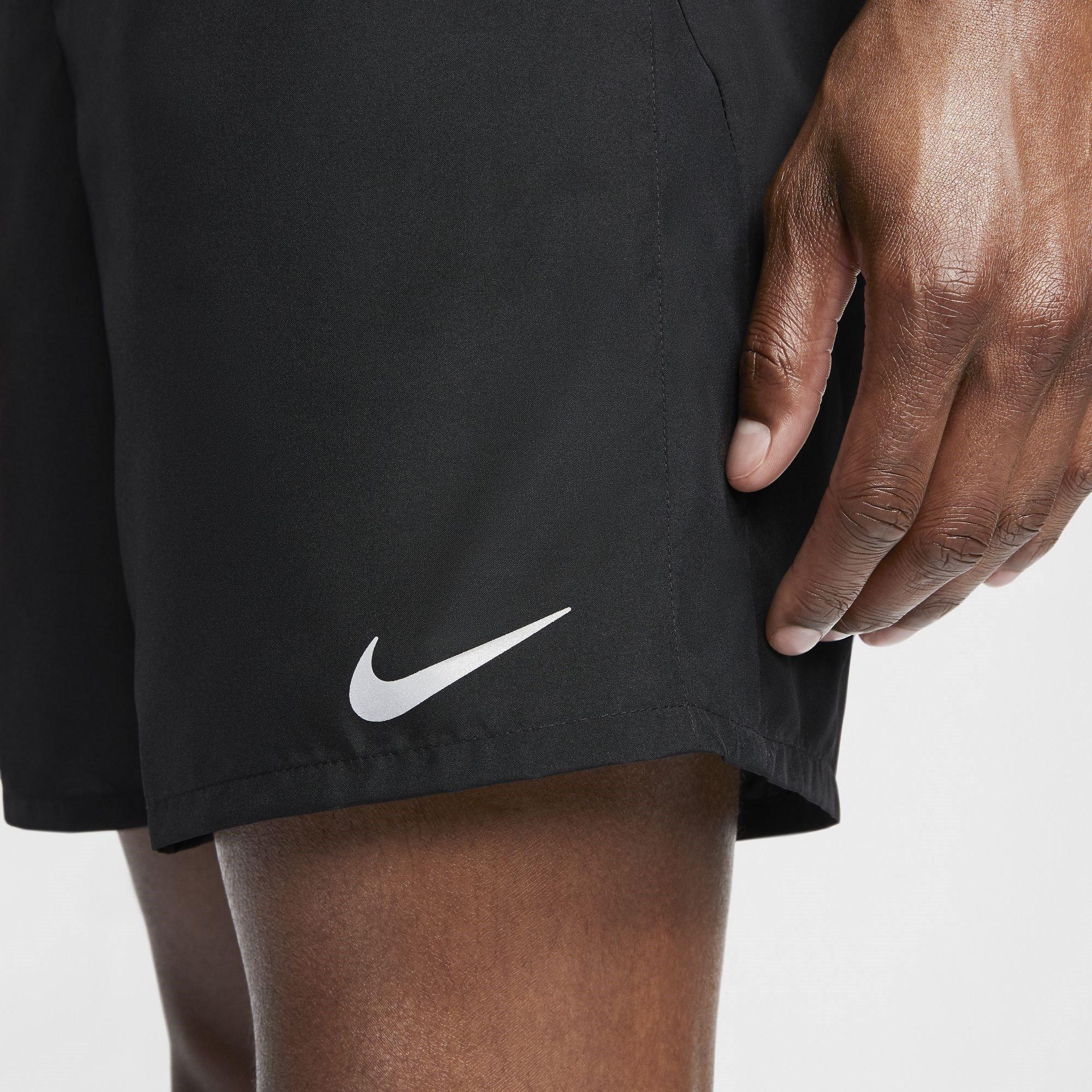 Schwarz/Weiß - Nike - Men's 7 Running Shorts - 8