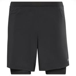 Reebok Running 2 In 1 Mens Shorts