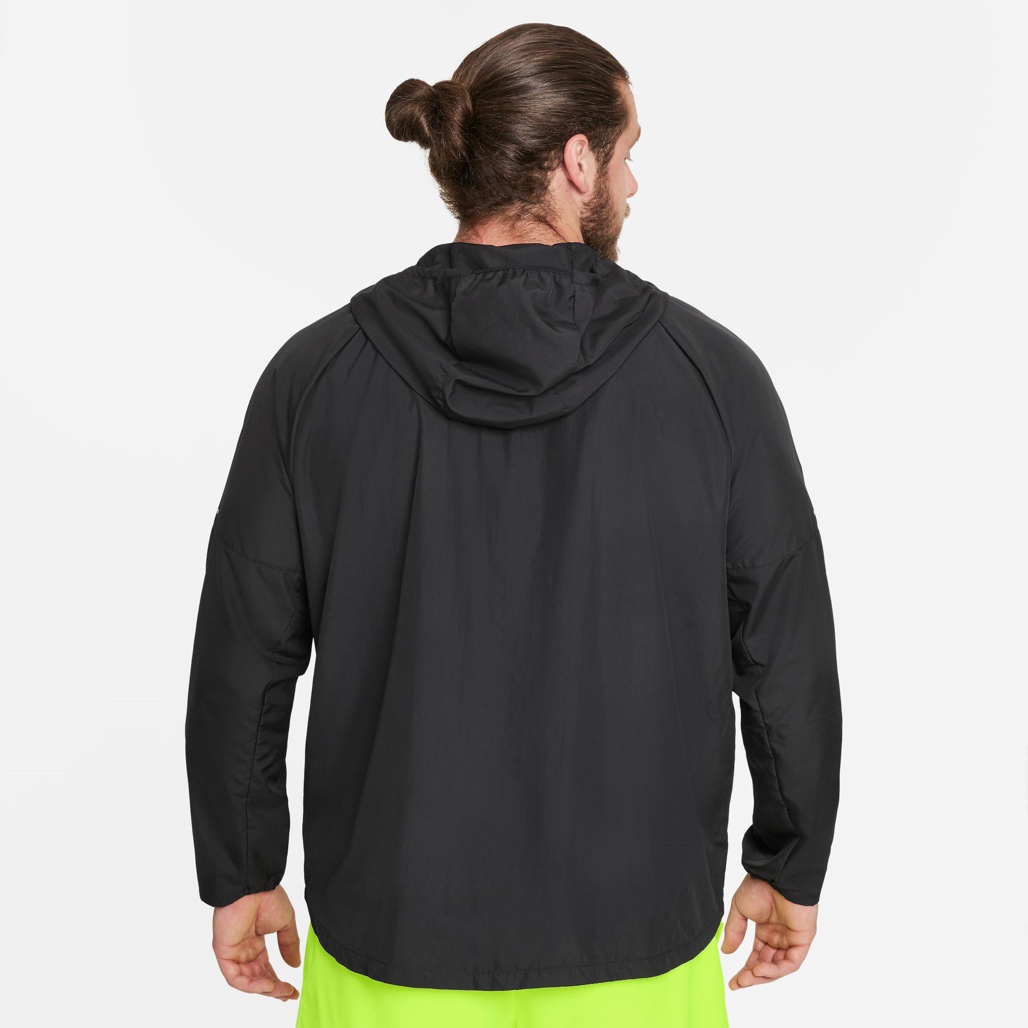 Schwarz/Reflektierend - Nike - Miler Men's Repel Running Jacket - 14