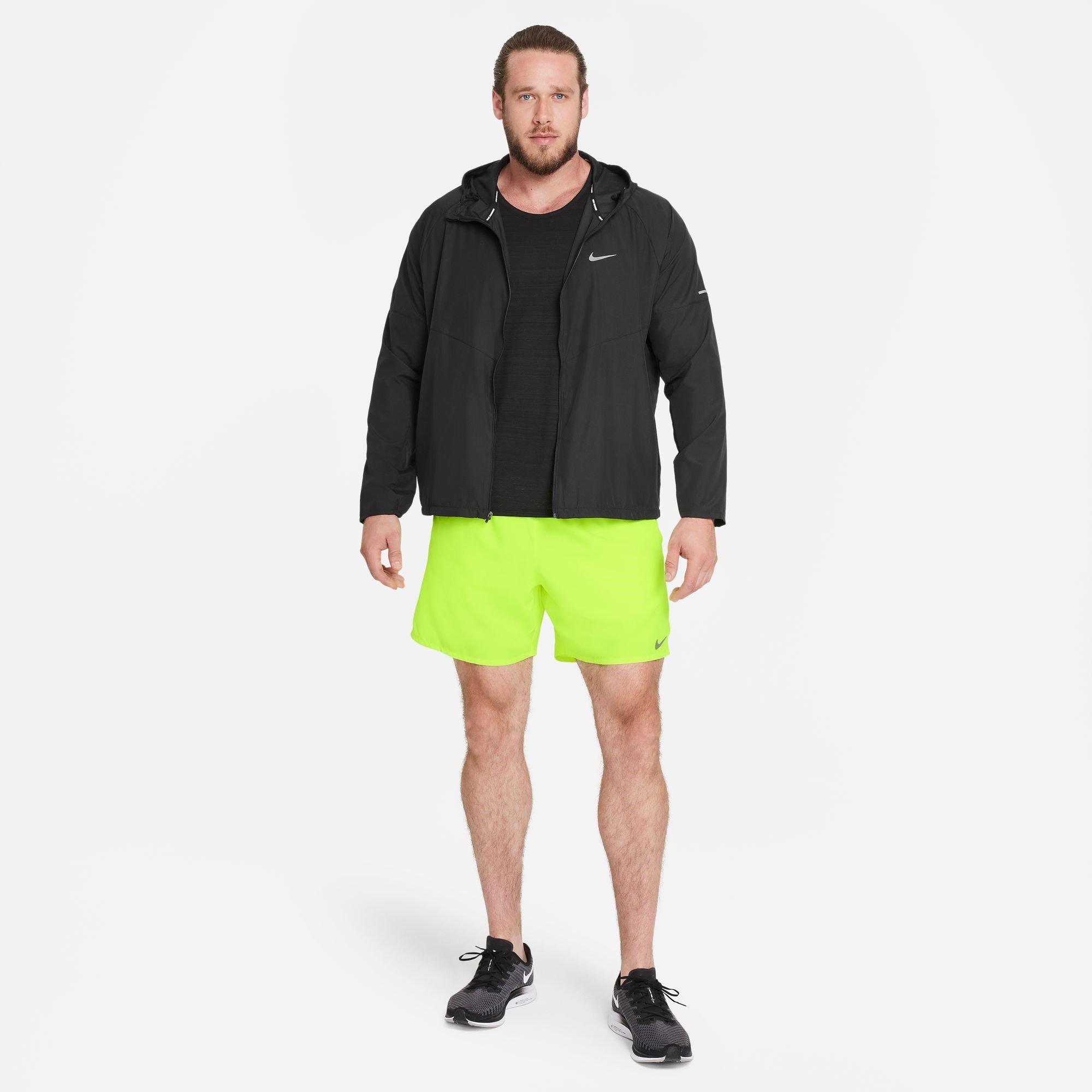 Schwarz/Reflektierend - Nike - Miler Men's Repel Running Jacket - 8