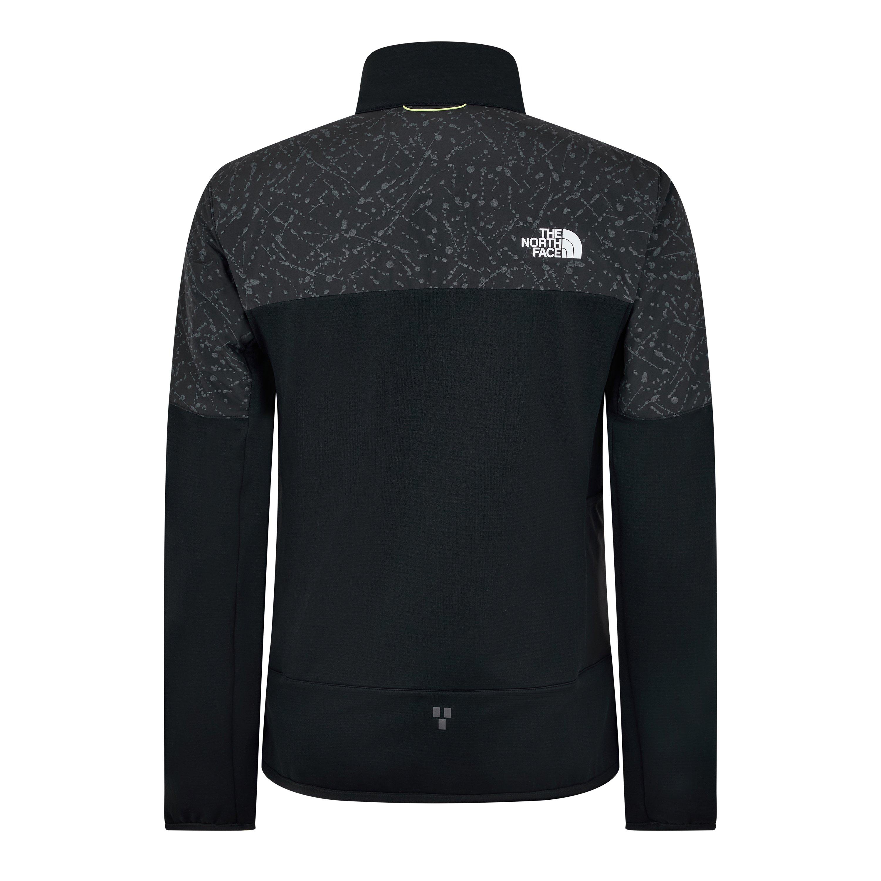 Reflektierend Schwarz - The North Face - Men's Winter Warm TNF Outdoor Thermal Performance Running Jacket - 2