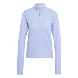 adidas Adizero Running quarter Zip Top Womens