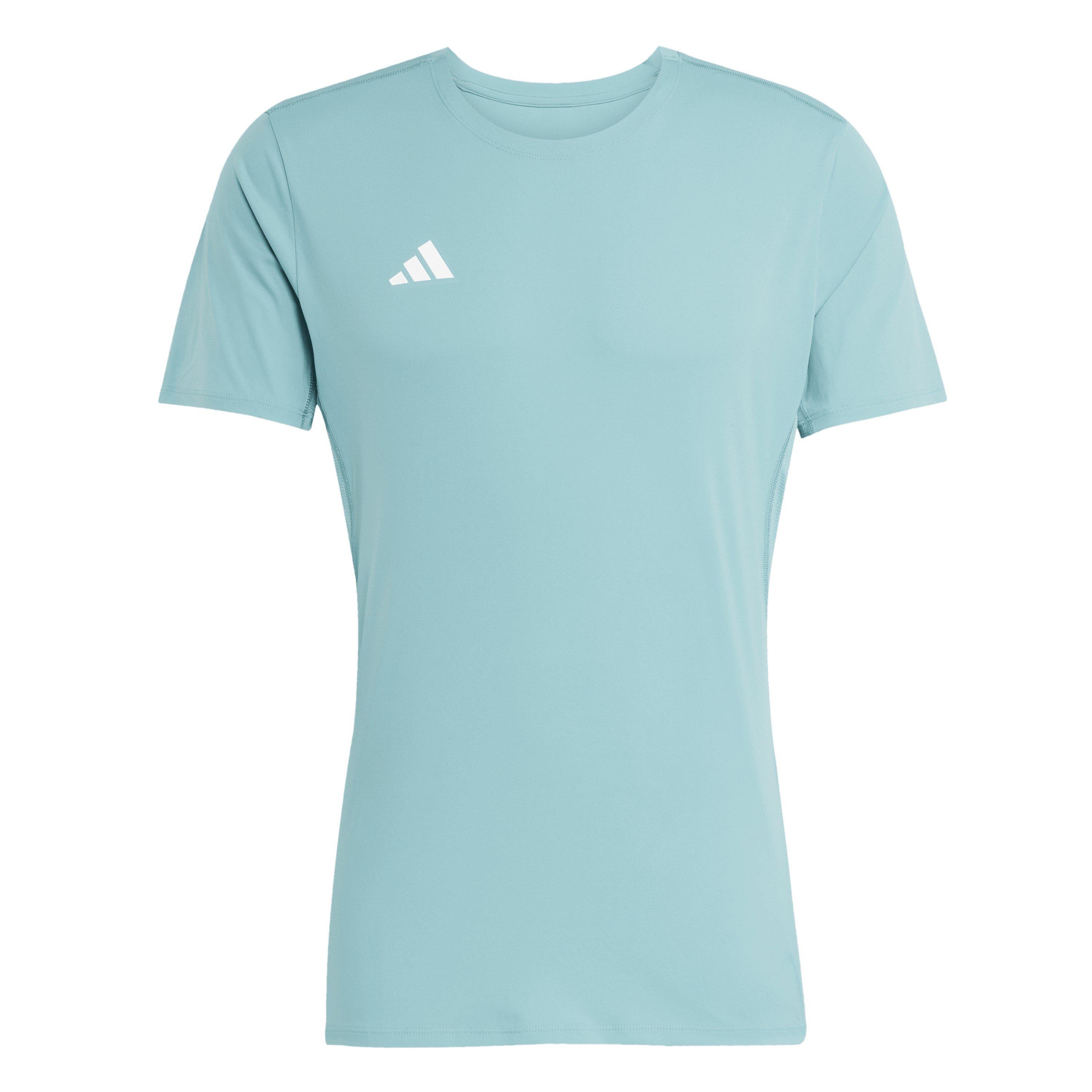 Pudder Teal - adidas - Adizero Essentials Running T-Shirt Mens - 1