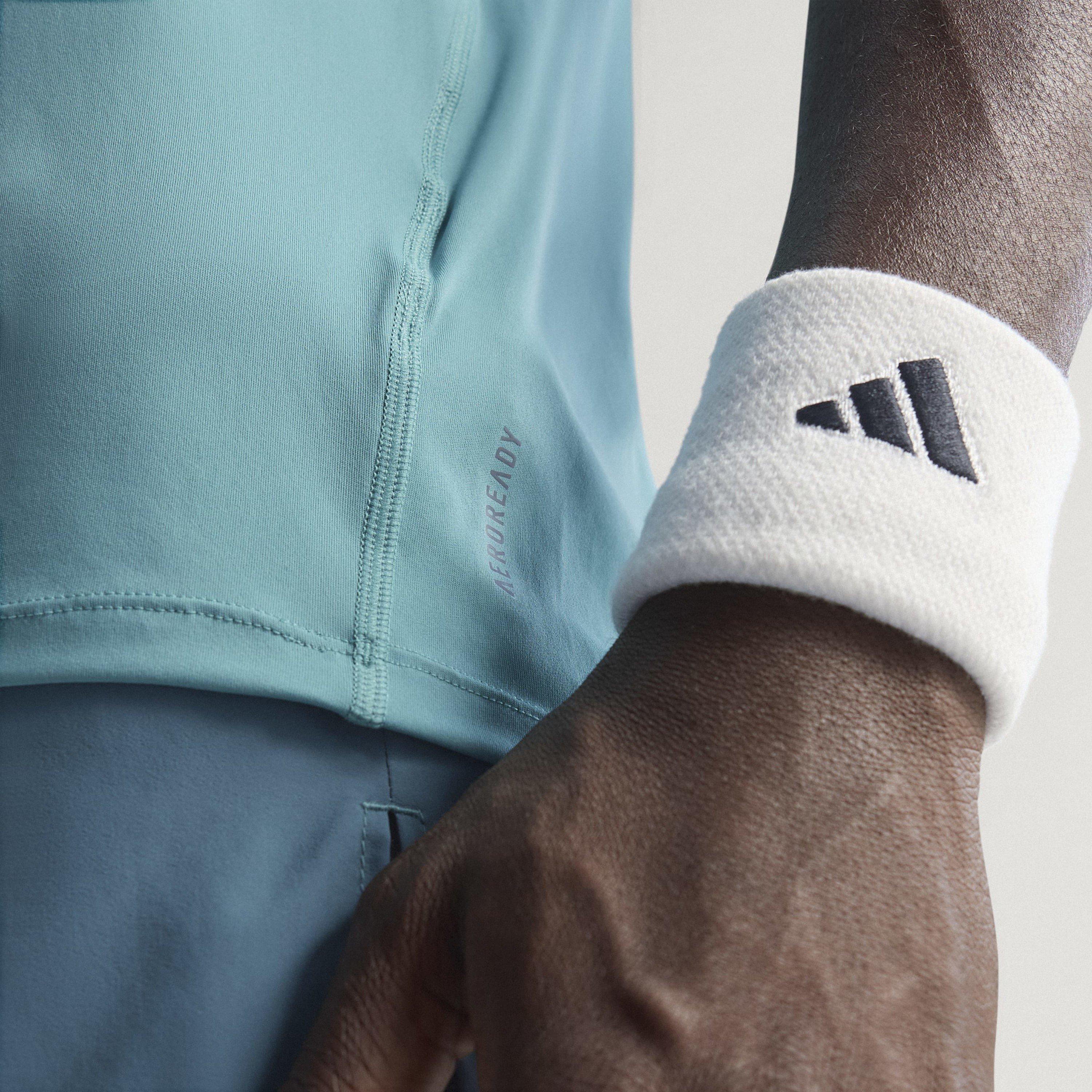 Pudder Teal - adidas - Adizero Essentials Running T-Shirt Mens - 13