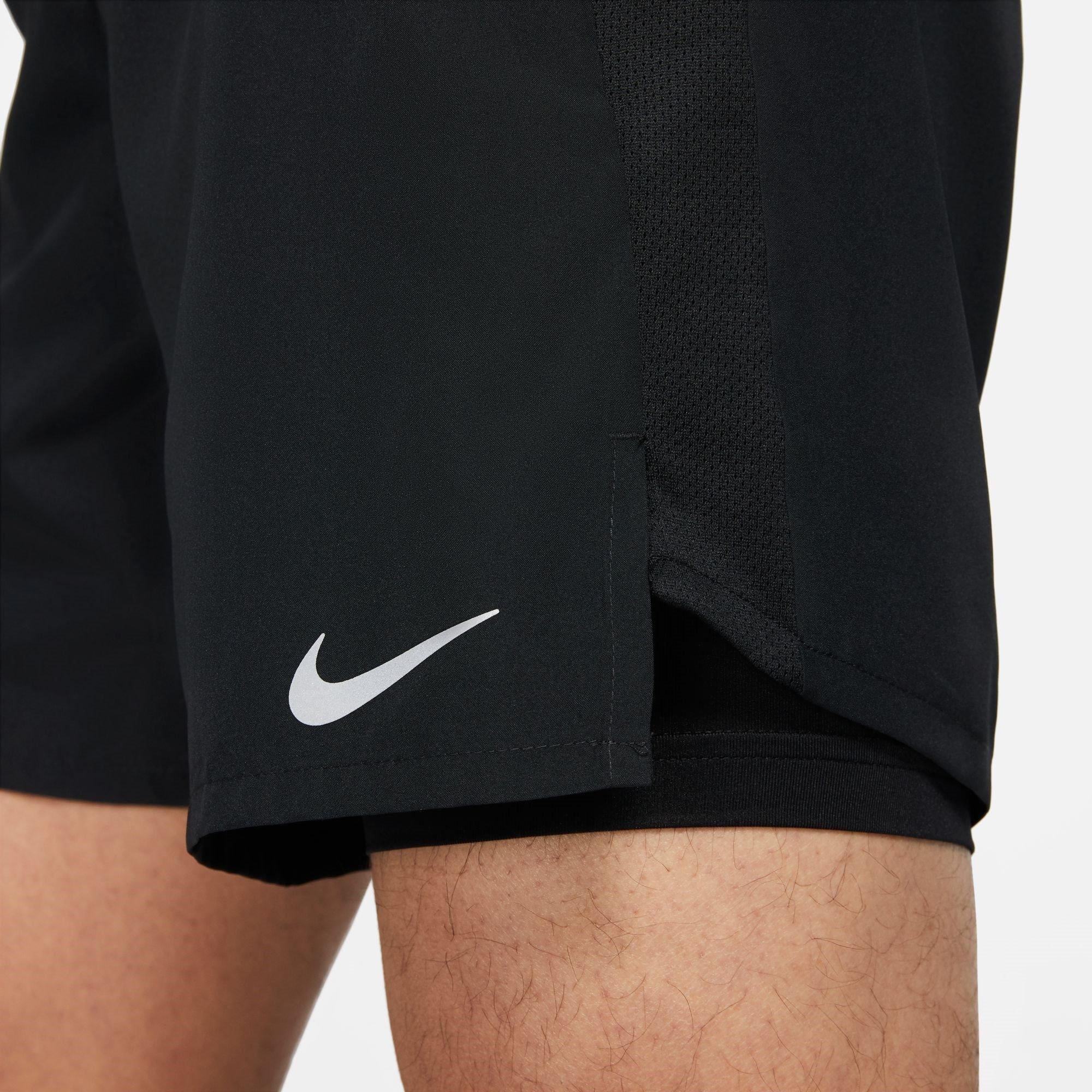 NOIR/RÉFLÉCHISSANT - Nike - Challenger Men's 2-in-1 Running Shorts - 4