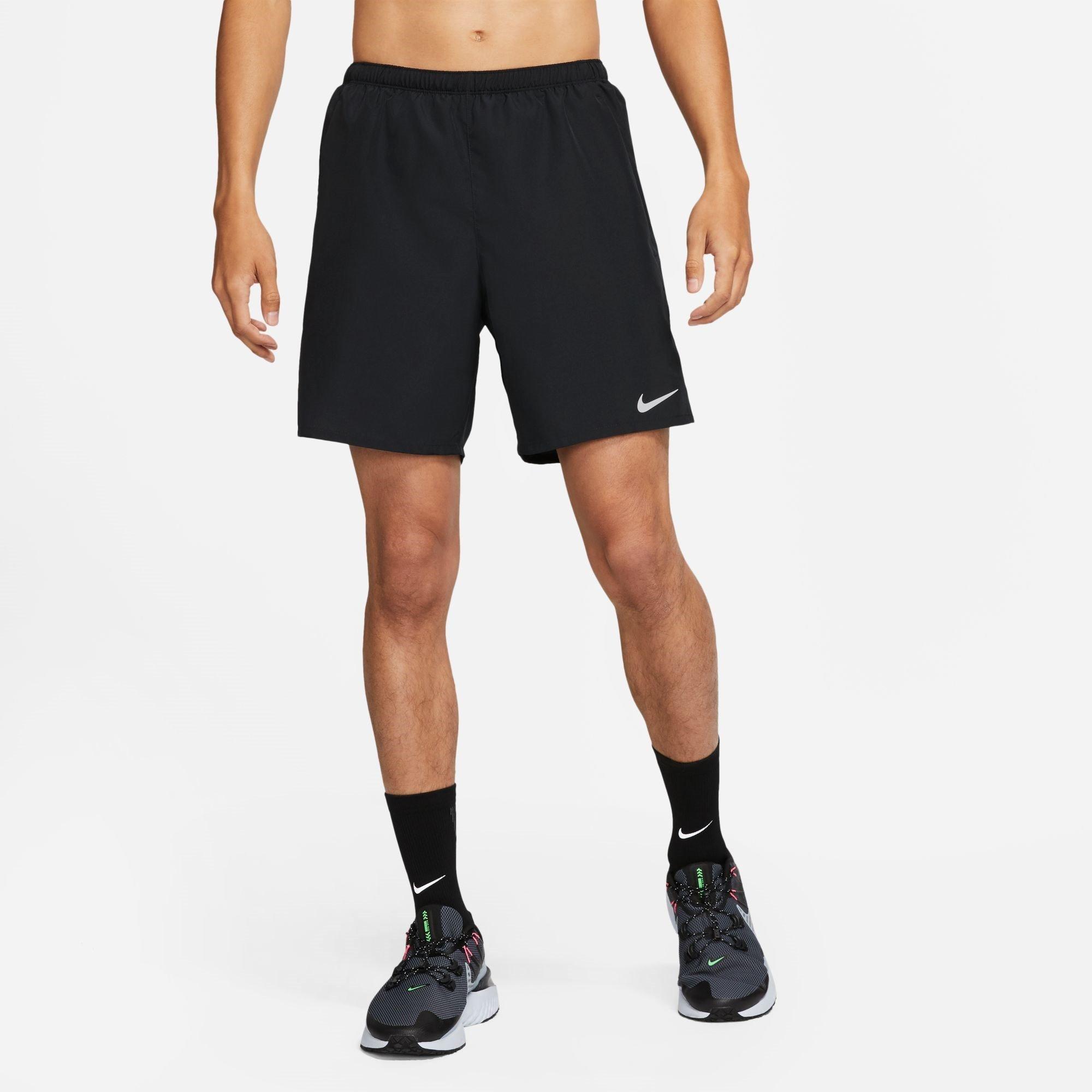 NOIR/RÉFLÉCHISSANT - Nike - Challenger Men's 2-in-1 Running Shorts - 7