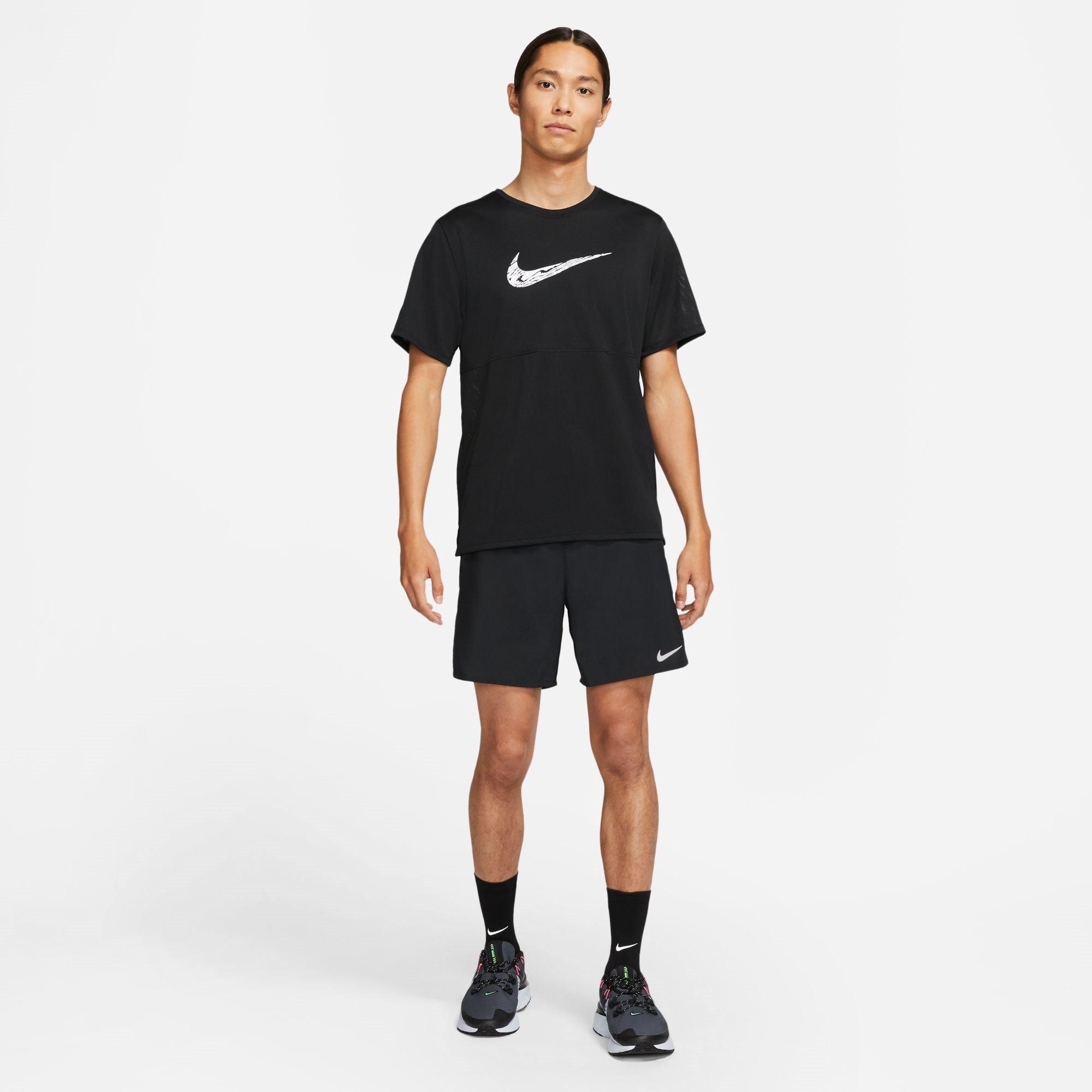 NOIR/RÉFLÉCHISSANT - Nike - Challenger Men's 2-in-1 Running Shorts - 8
