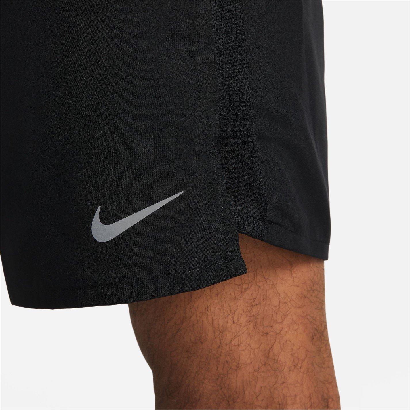 Schwarz - Nike - Challenger Mens 2-in-1 Running Shorts - 11