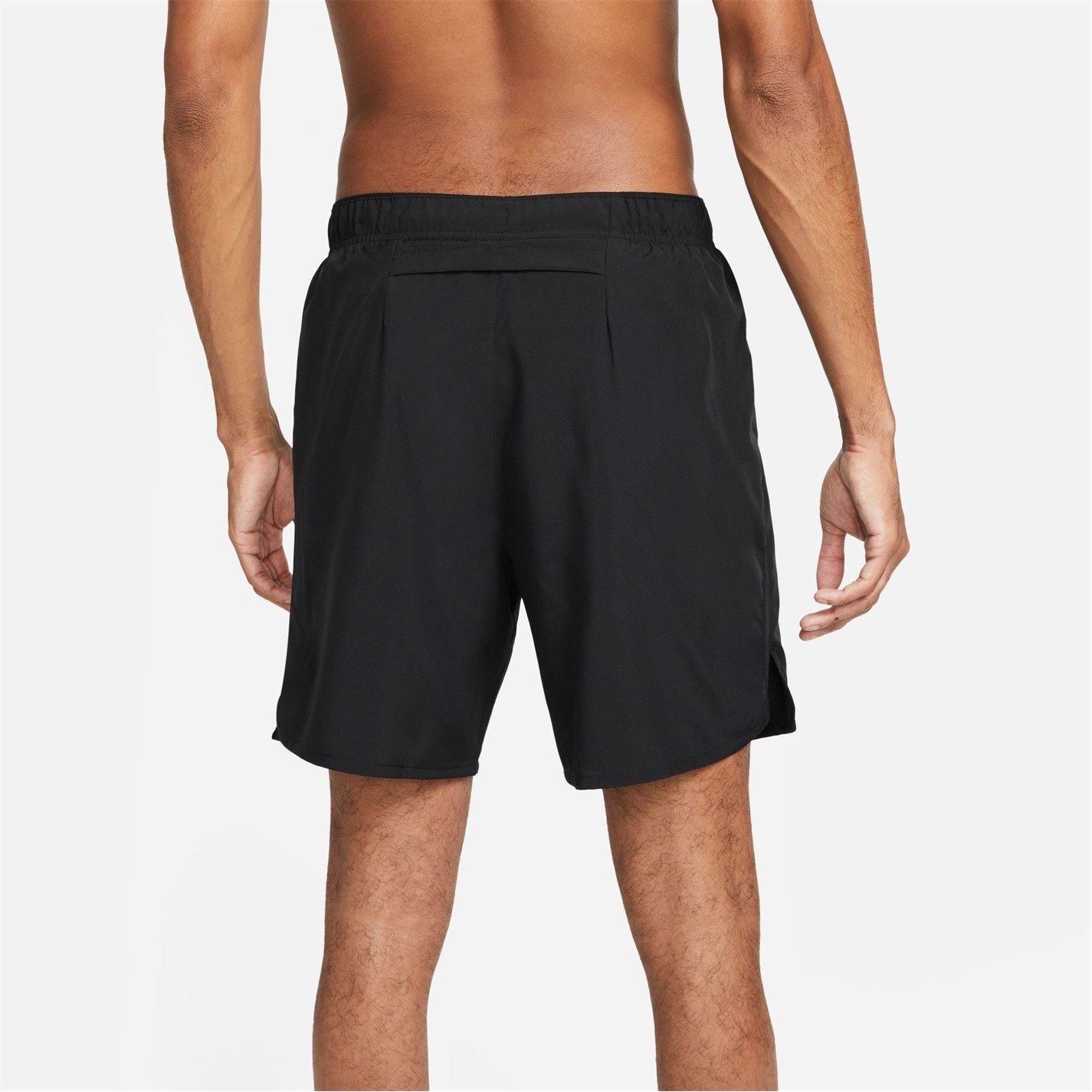 Schwarz - Nike - Challenger Mens 2-in-1 Running Shorts - 4