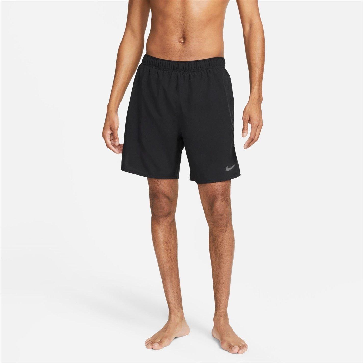 Schwarz - Nike - Challenger Mens 2-in-1 Running Shorts - 7