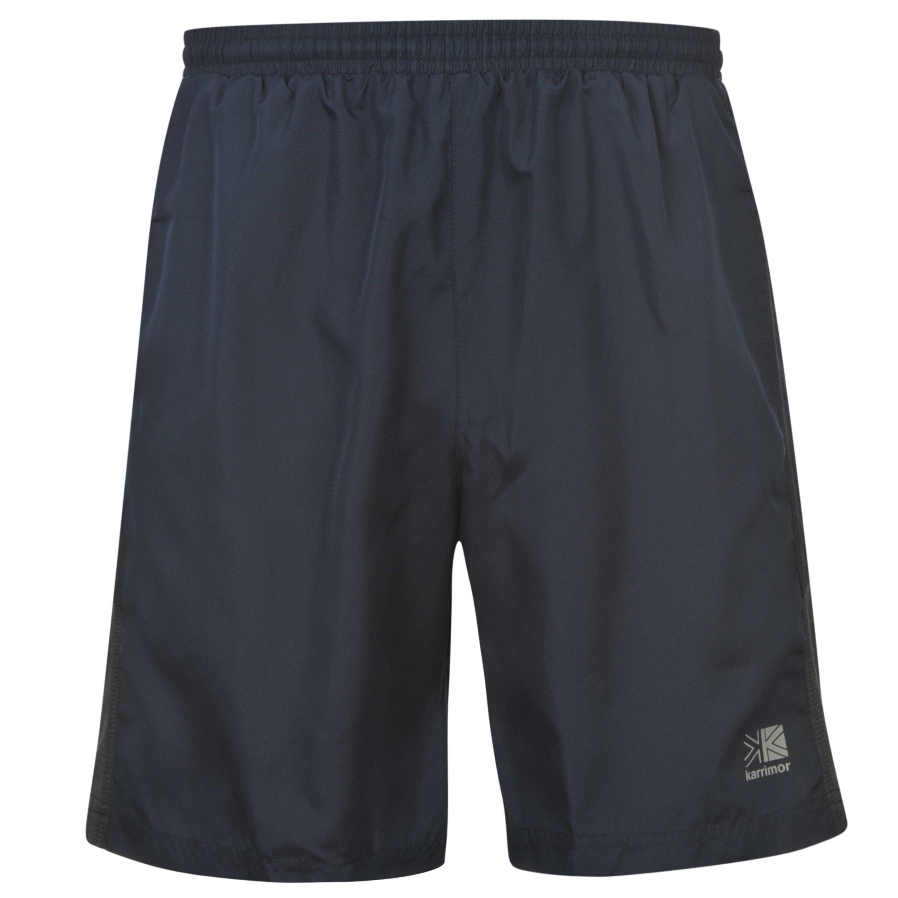 Navy - Karrimor - Long Running Shorts Mens - 1