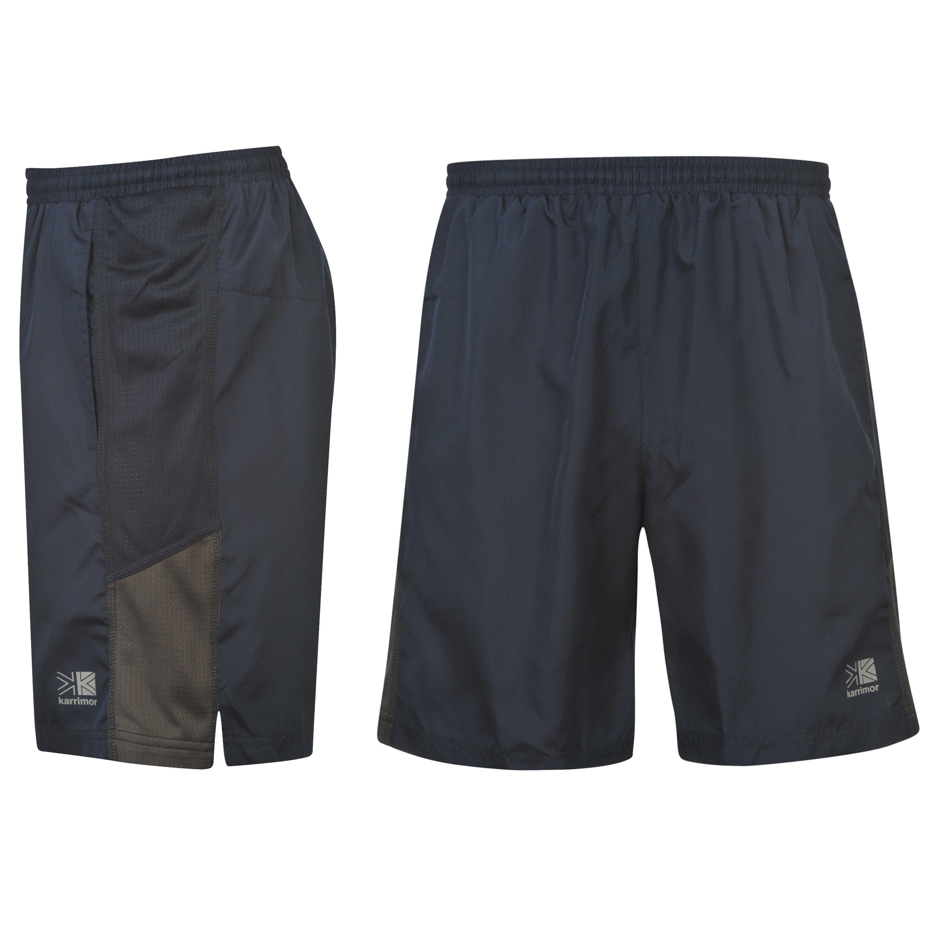 Navy - Karrimor - Long Running Shorts Mens - 4