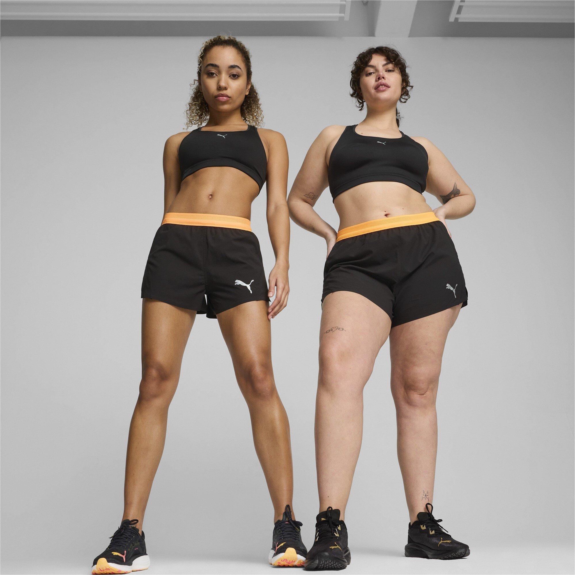 Schwarz/Sunstream - Puma - Ultraweave Velocity Split Performance Running Shorts - 2