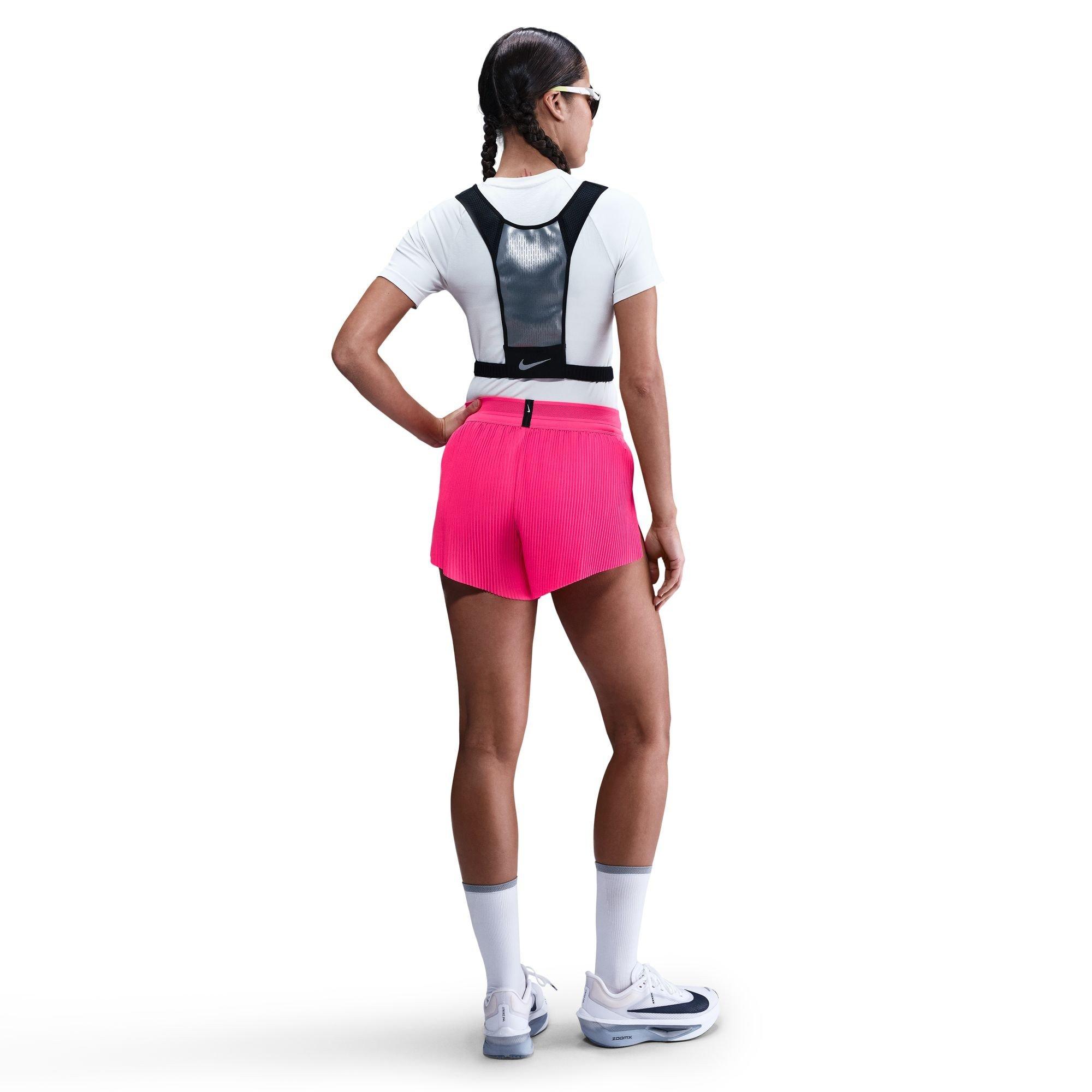 Pink/Black - Nike - Aero Swift Dri-FIT ADV Running Shorts Womens - 4
