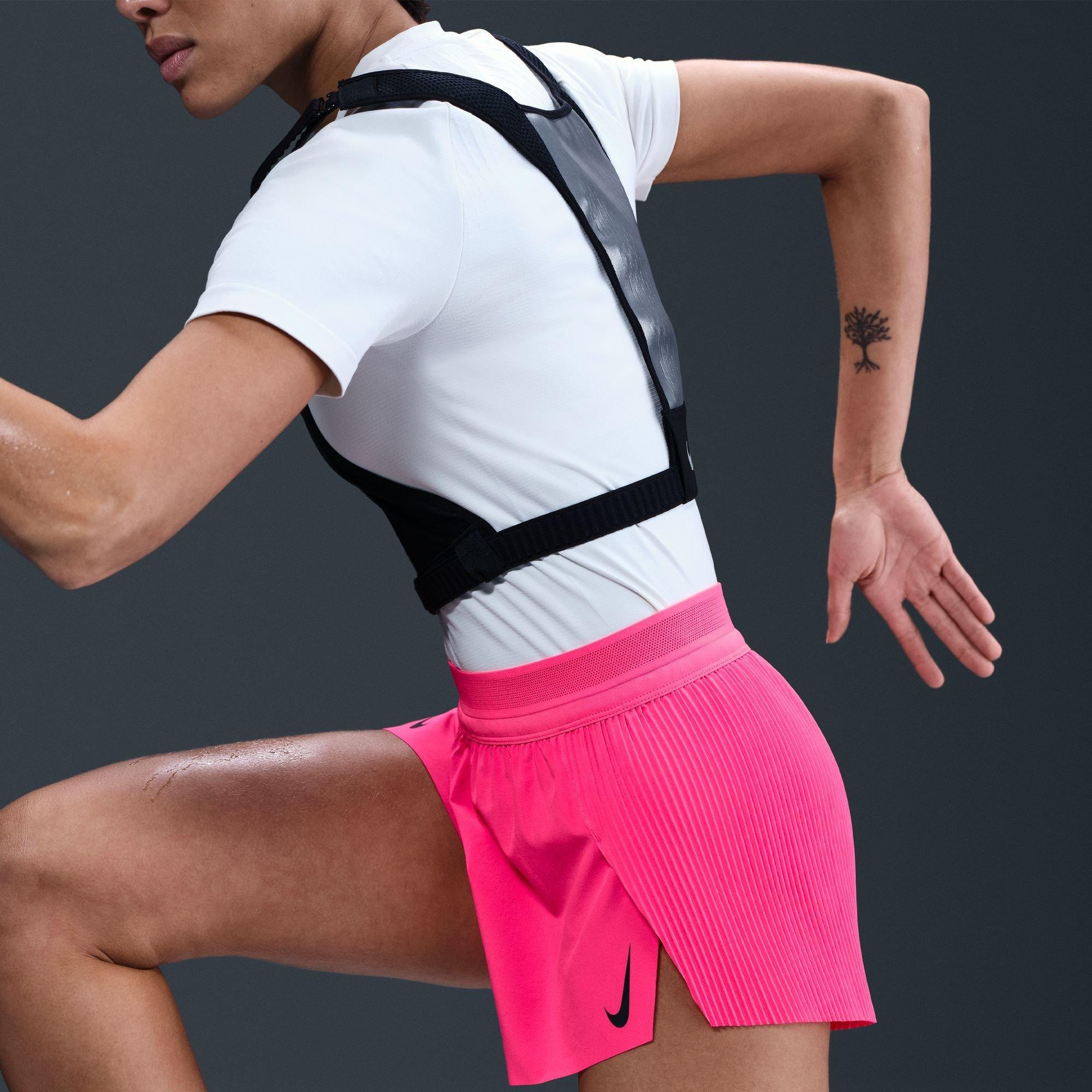 Pink/Black - Nike - Aero Swift Dri-FIT ADV Running Shorts Womens - 10