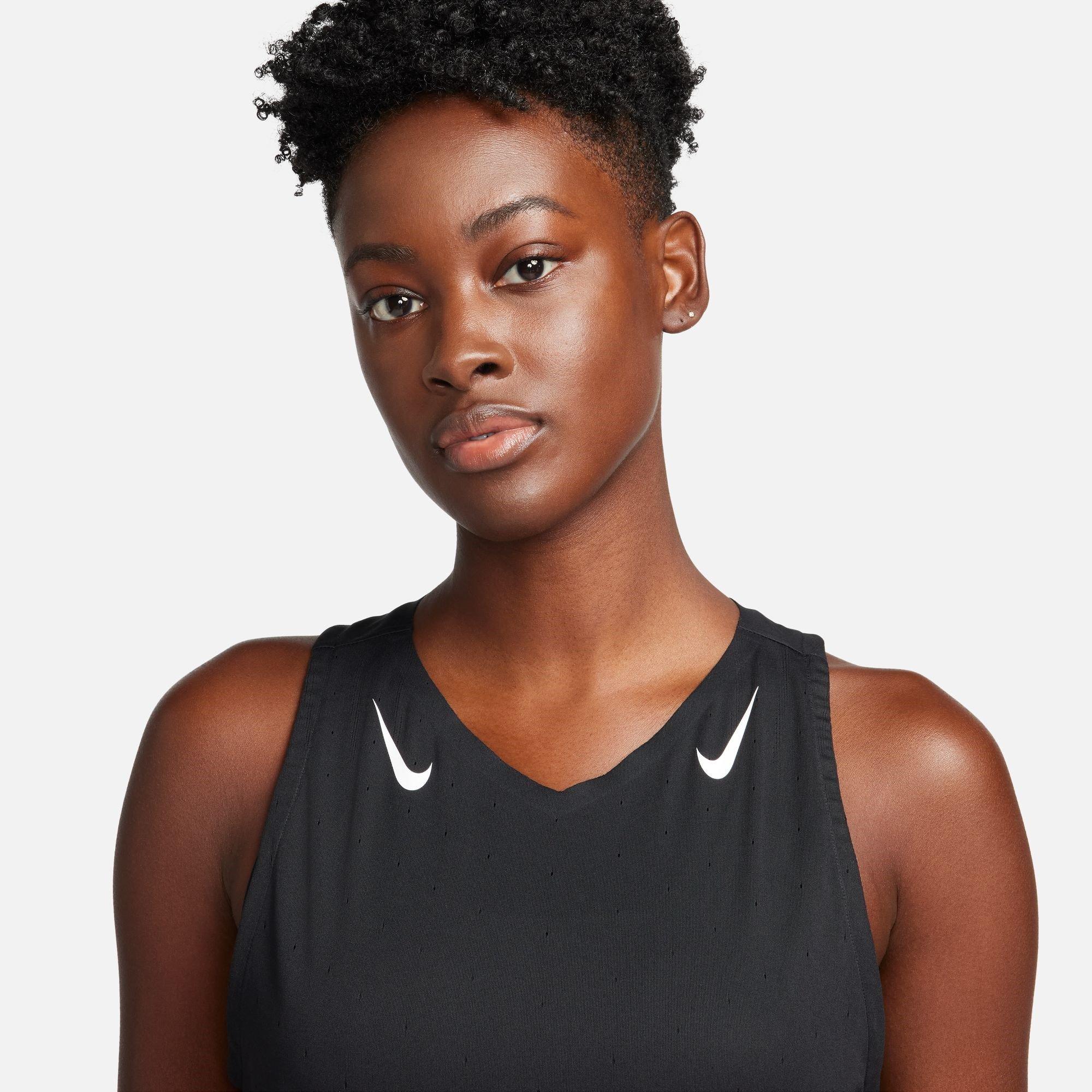 Zwart - Nike - AeroSwift Women's Dri-FIT ADV Running Singlet - 3