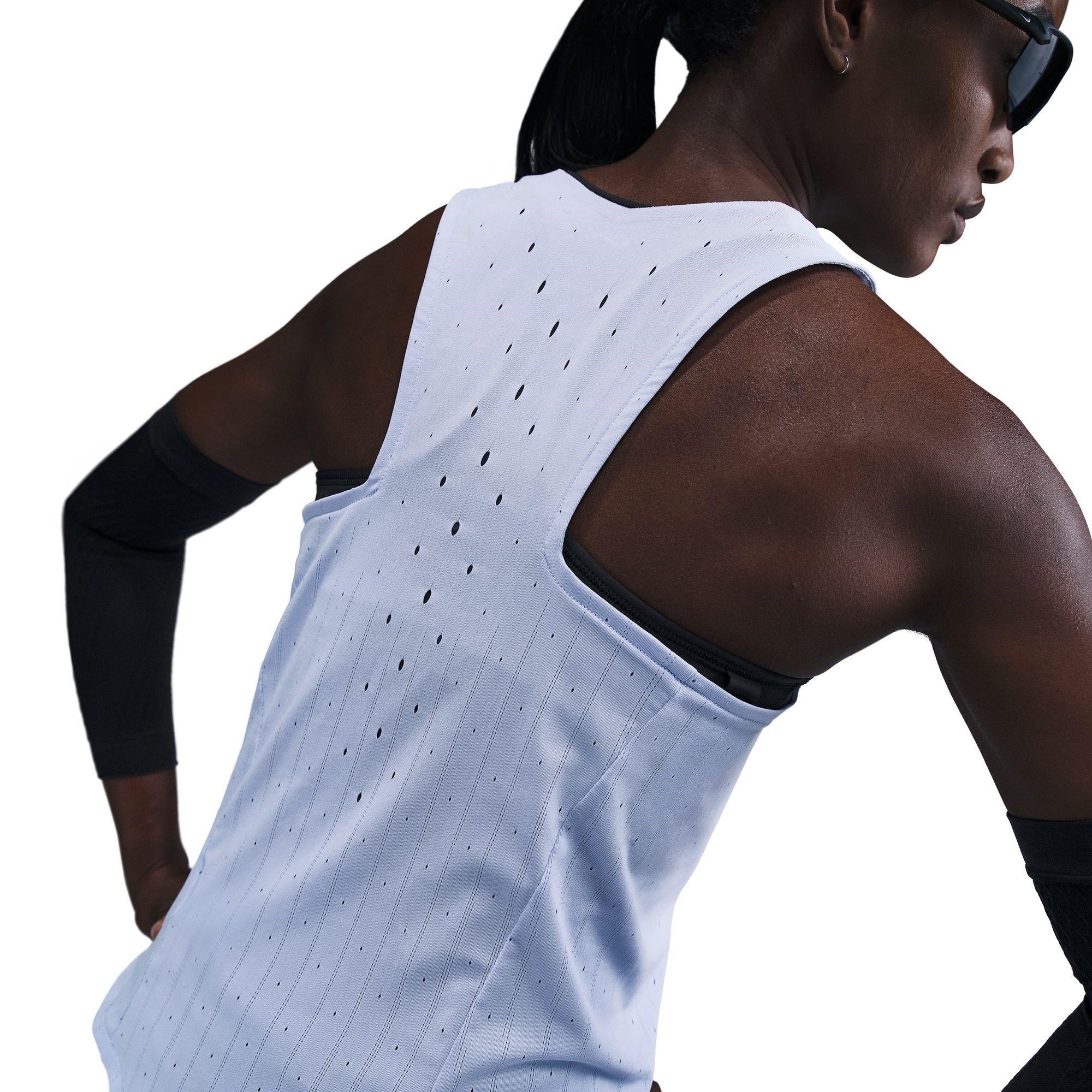Ghost Blue - Nike - AeroSwift Women's Dri-FIT ADV Running Singlet - 2