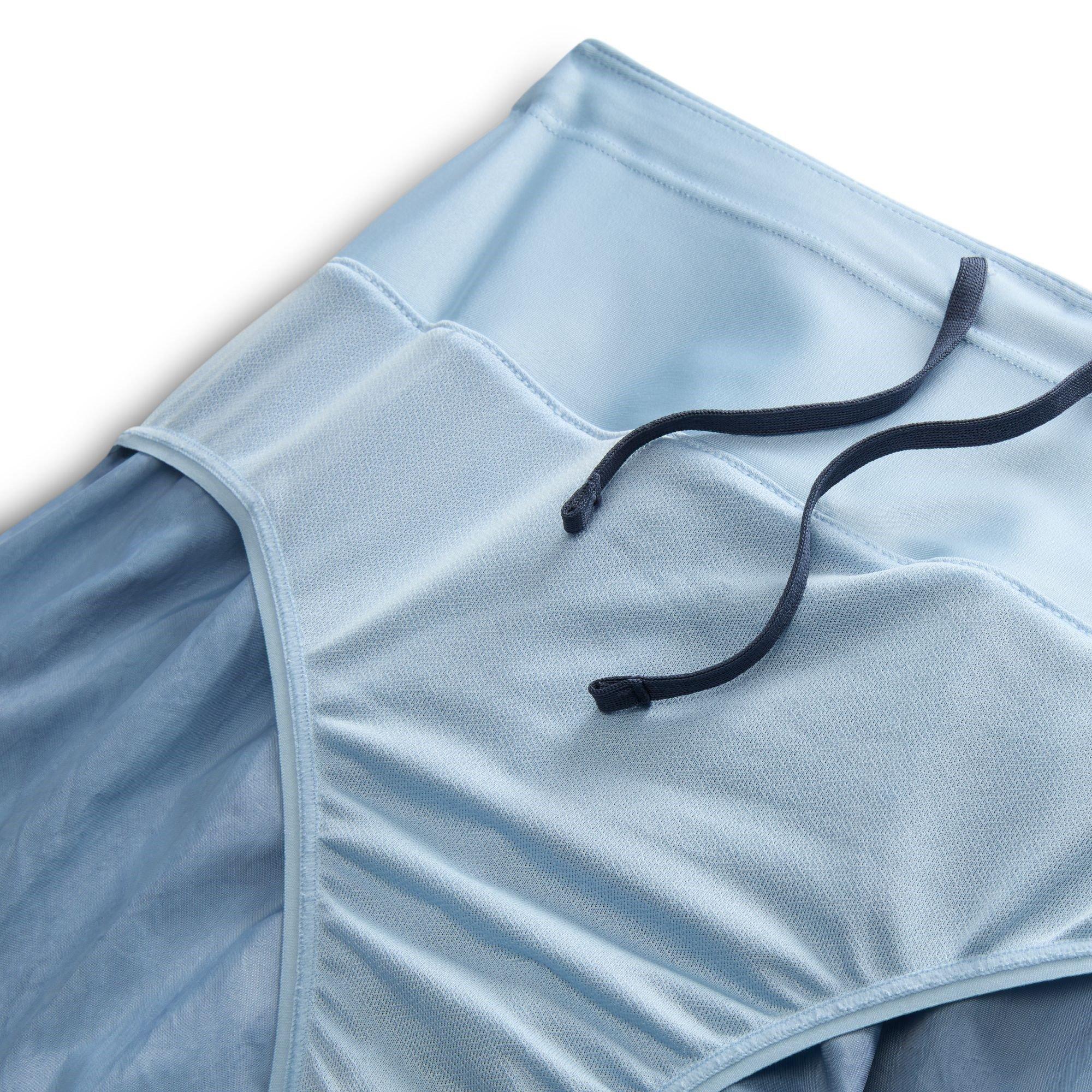 Bleu Armurerie Lt - Nike - Trail Repel Mid-Rise 3 Running Shorts Womens - 11